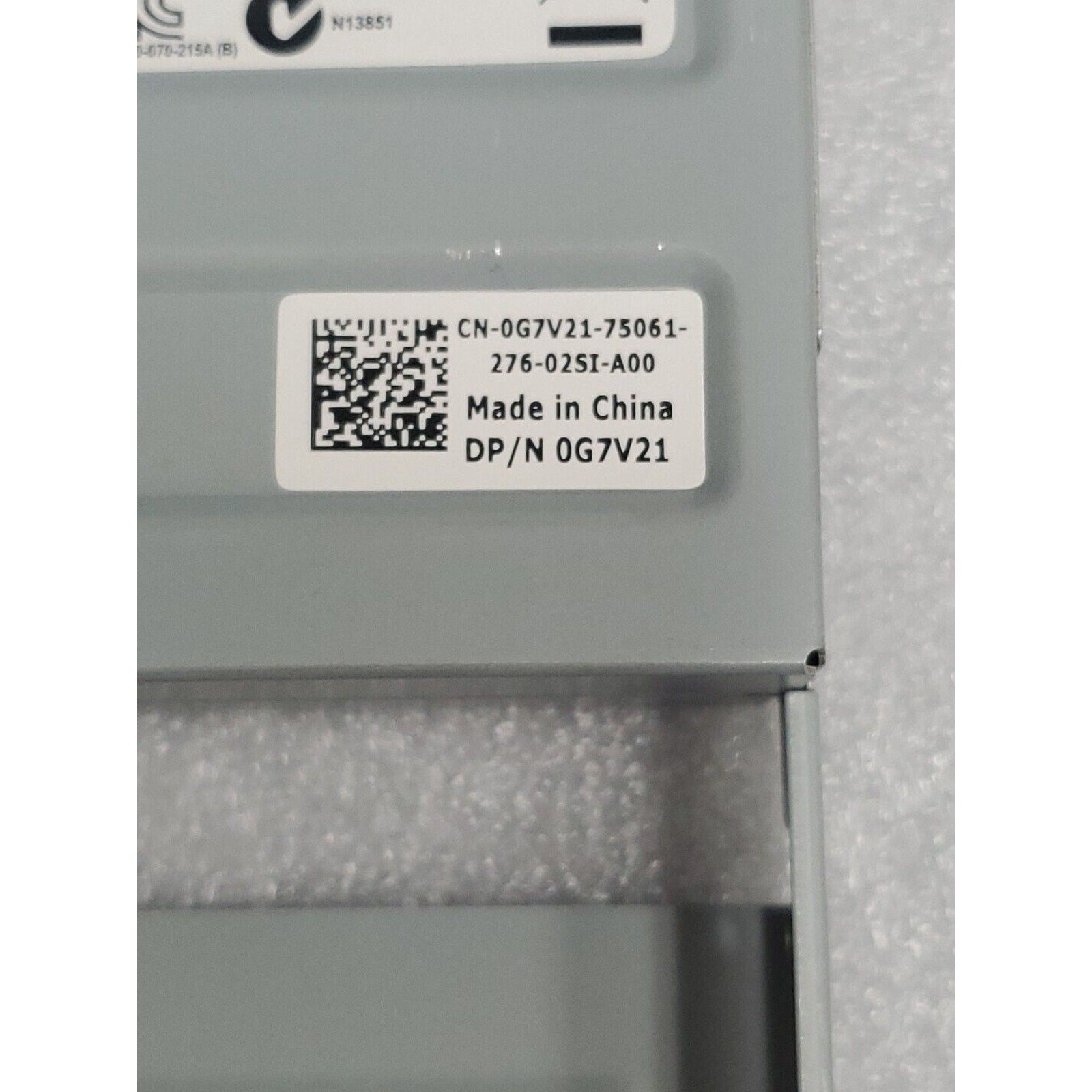 Dell Internal Media Flash Card Reader 0G7V21 with cable