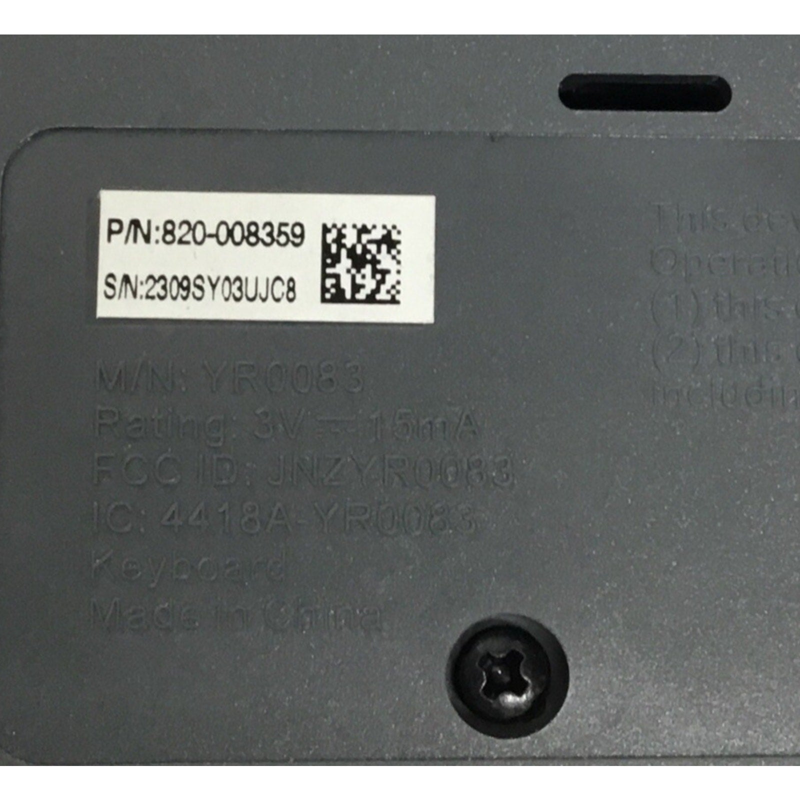 Logitech K330 Wireless Keyboard No USB Reliever