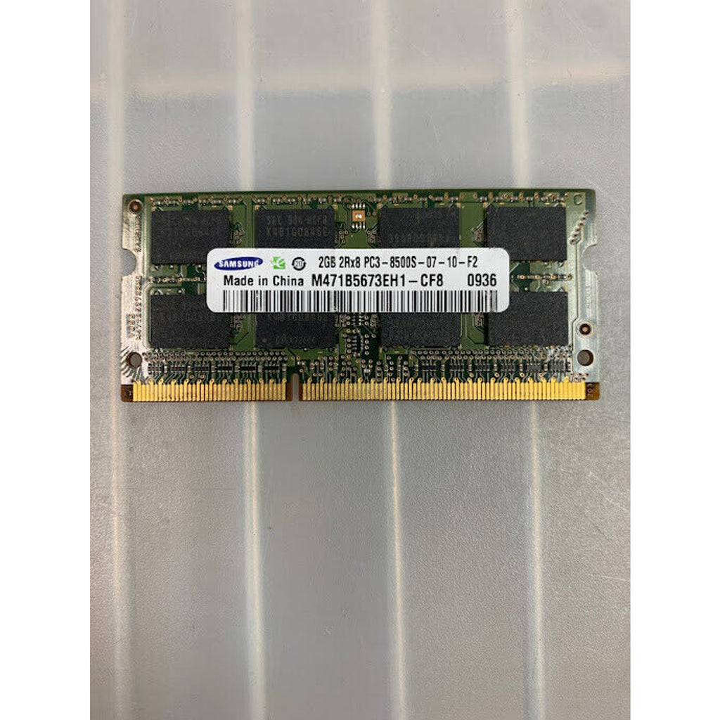 Samsung 2 GB SO-DIMM 1066 MHz DDR3 SDRAM Memory (M471B5673EH1-CF8) #A0