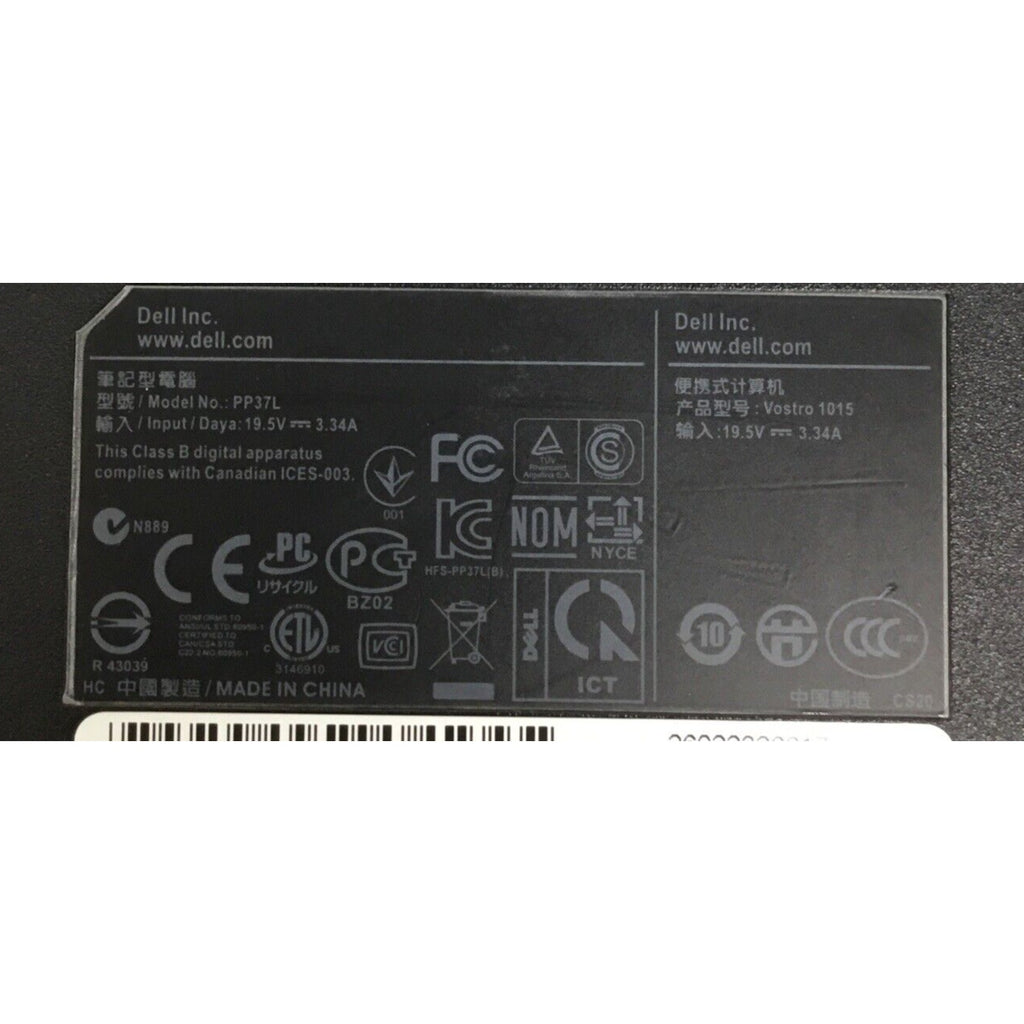 Dell Vostro 1015 Laptop Bottom Base Case Cover YMCXM