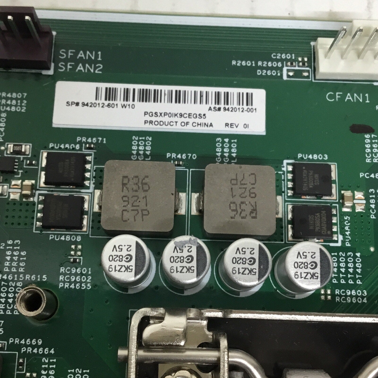 HP 942012-001 Pavilion 590 LGA 1151 DDR4 Desktop Motherboard