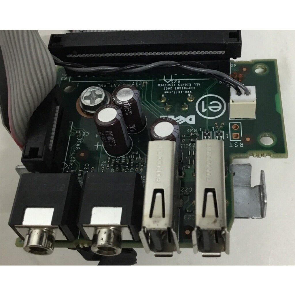 Dell Genuine OptiPlex 380 SFF USB/Audio Panel W/ Cables XW055 0XW055 L-P