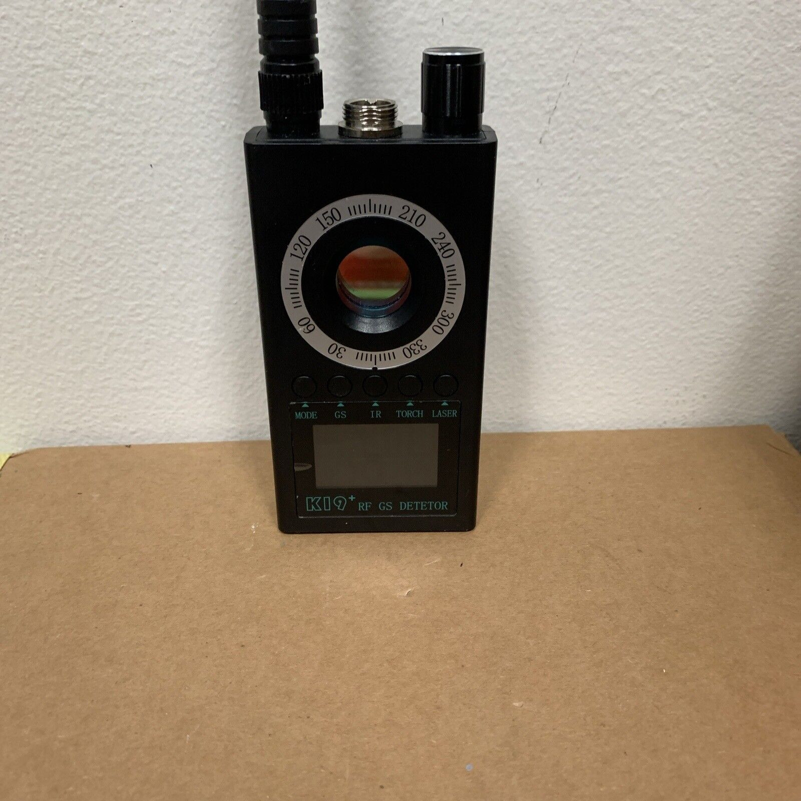 K19+ Anti Spy Detector Hidden Camera Detectors Bug Detector RF Detector - As Is