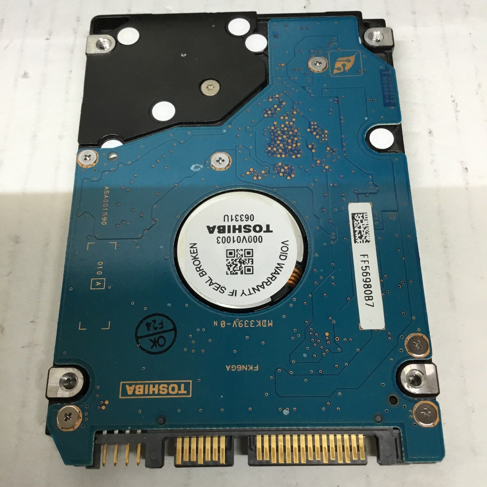 TOSHIBA 2.5" 60GB SATA HDD MK6034GSX