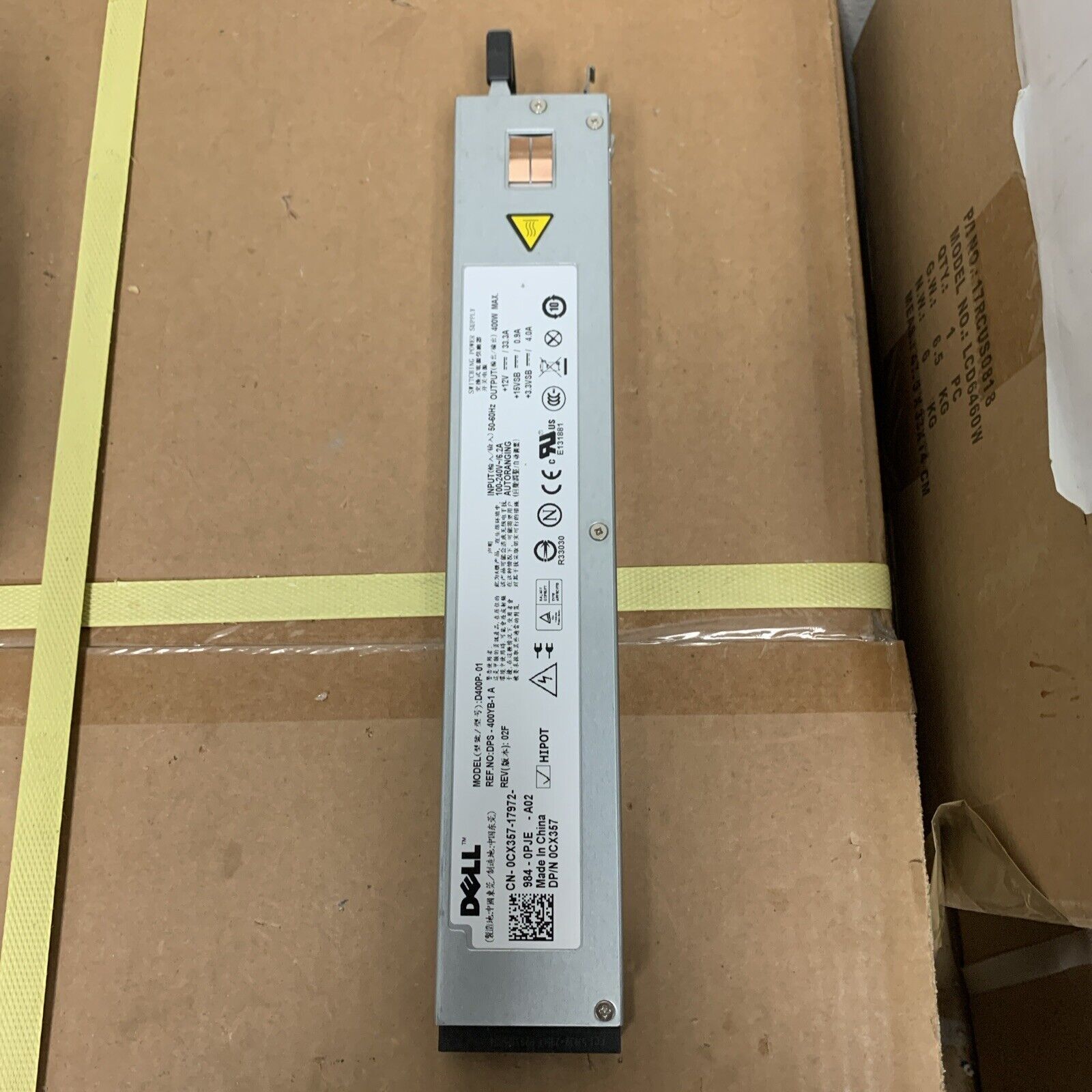 Dell 0CX357 D400P-01 Server Power Supply 400W PowerEdge