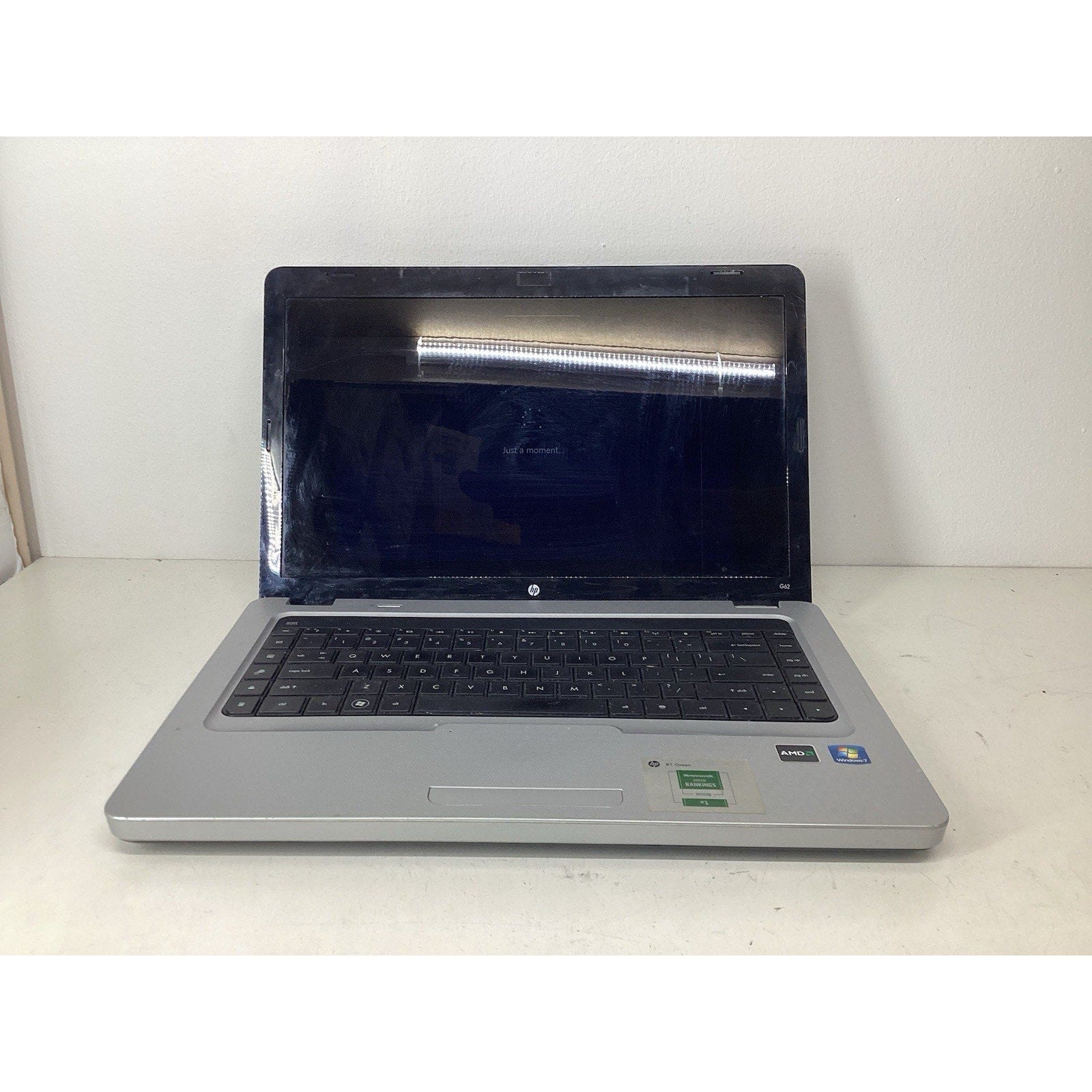 HP G62-227CL 15" Laptop AMD 3GB RAM 250GB HDD - For Parts