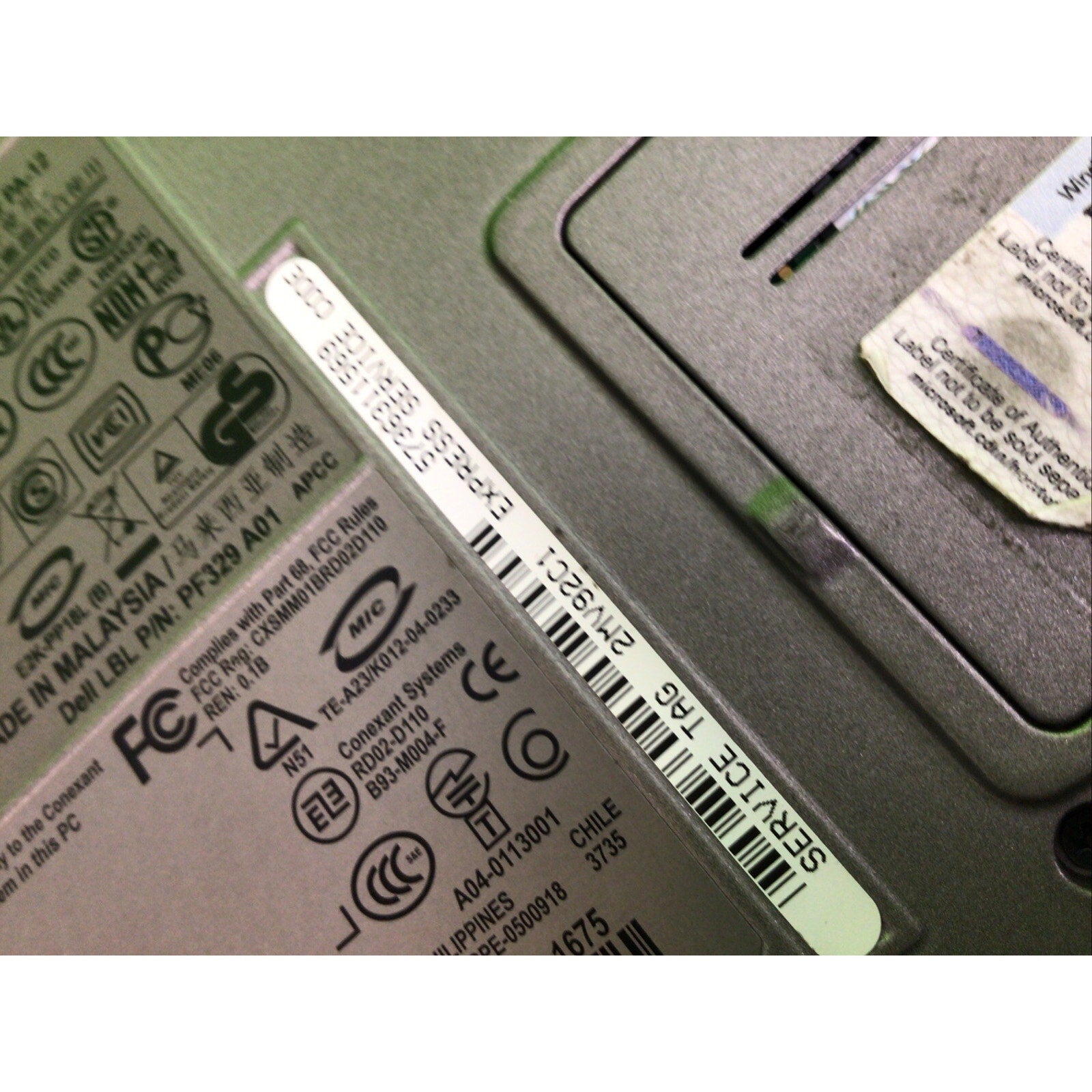 Dell Latitude D620 4GB RAM 240GB SSD Windows XP Pro SP3 WiFi Serial port DVD/CD