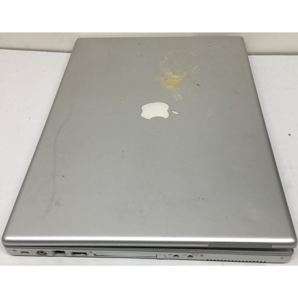 Vintage Retro Apple PowerBook G4 Titanium 17.3" Laptop - Untested A1085