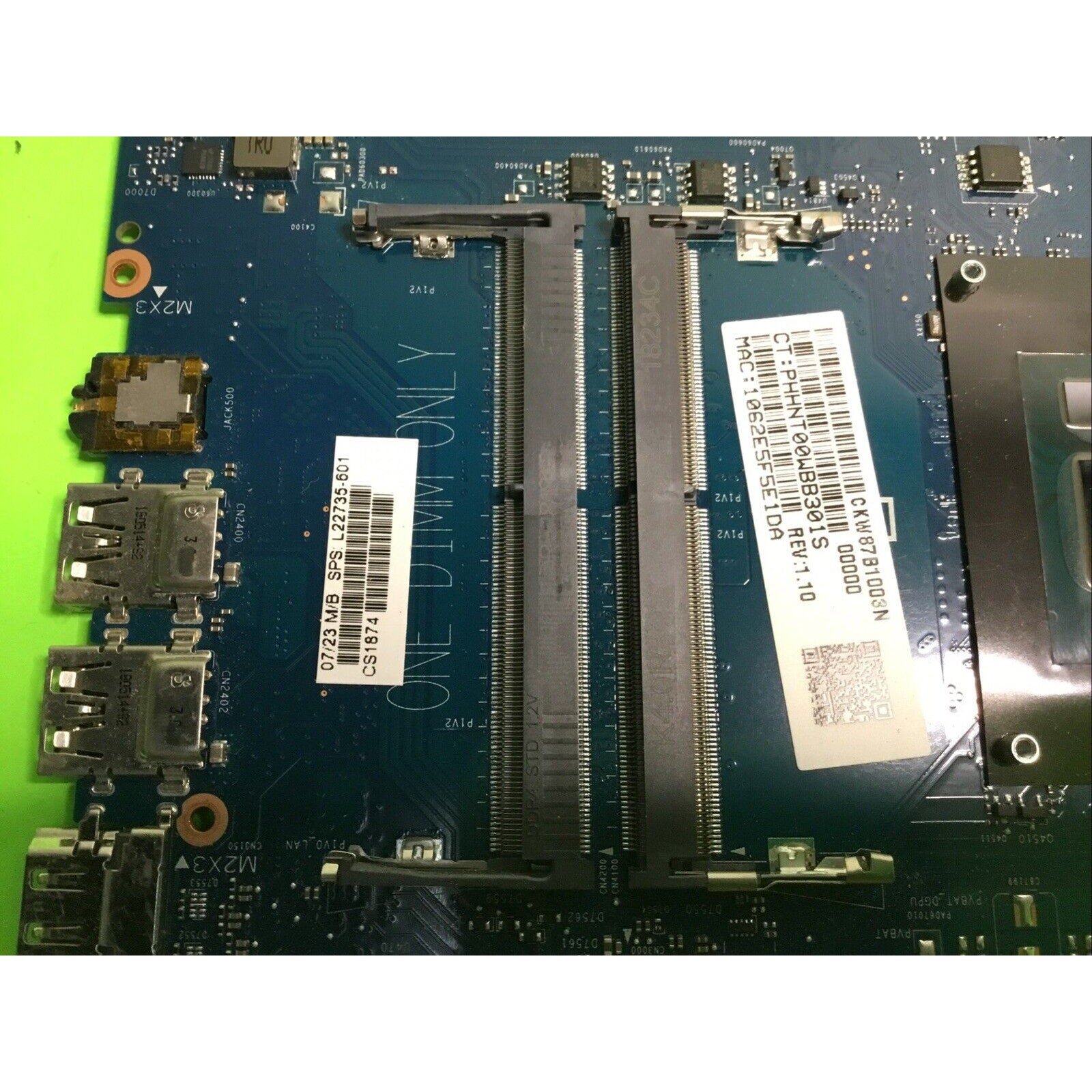 HP 17-BY0054CL i7-8550U Motherboard L22735-601