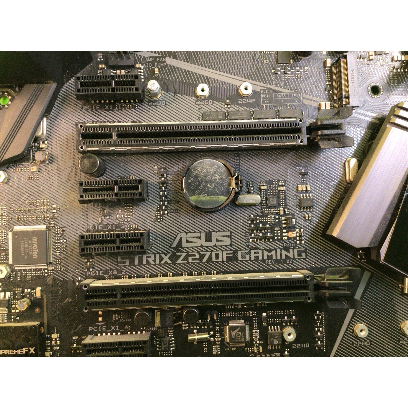 ASUS ROG STRIX Z270F GAMING Socket 1151 HDMI DVI-D DisplayPort Motherboard