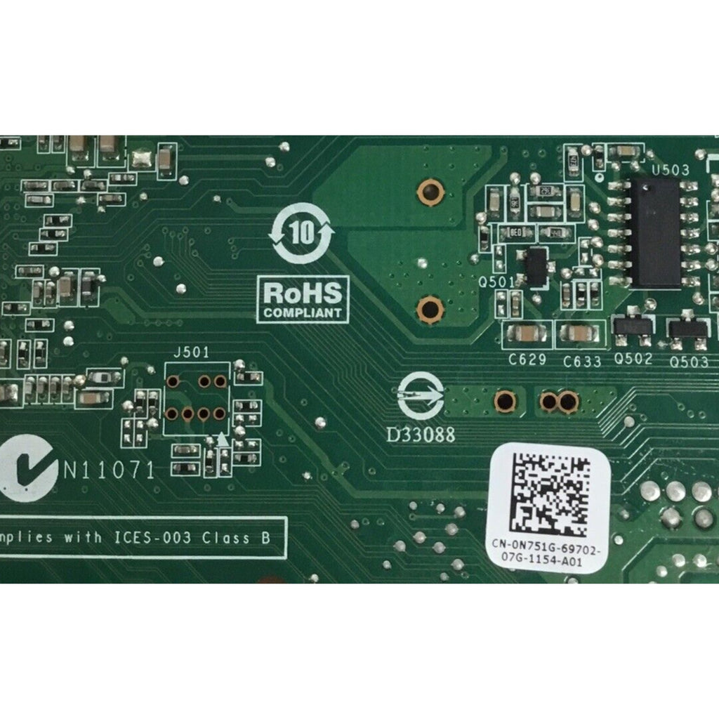 Nvidia N751G PCIe Video Card 9300 CN-0N751G P805 256MB