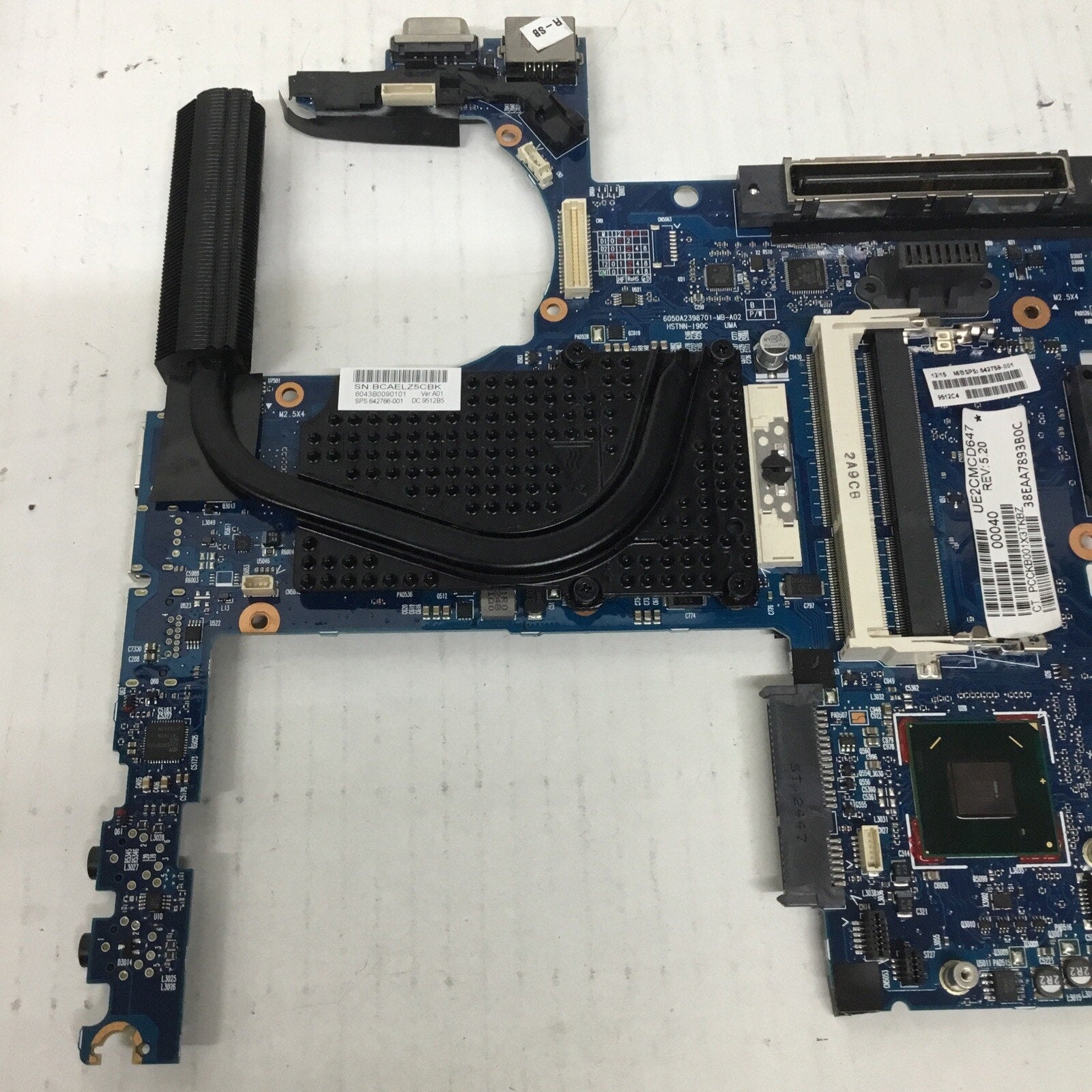 Intel Socket G2 Motherboard - HP EliteBook 8460P - 642759-001 - Parts