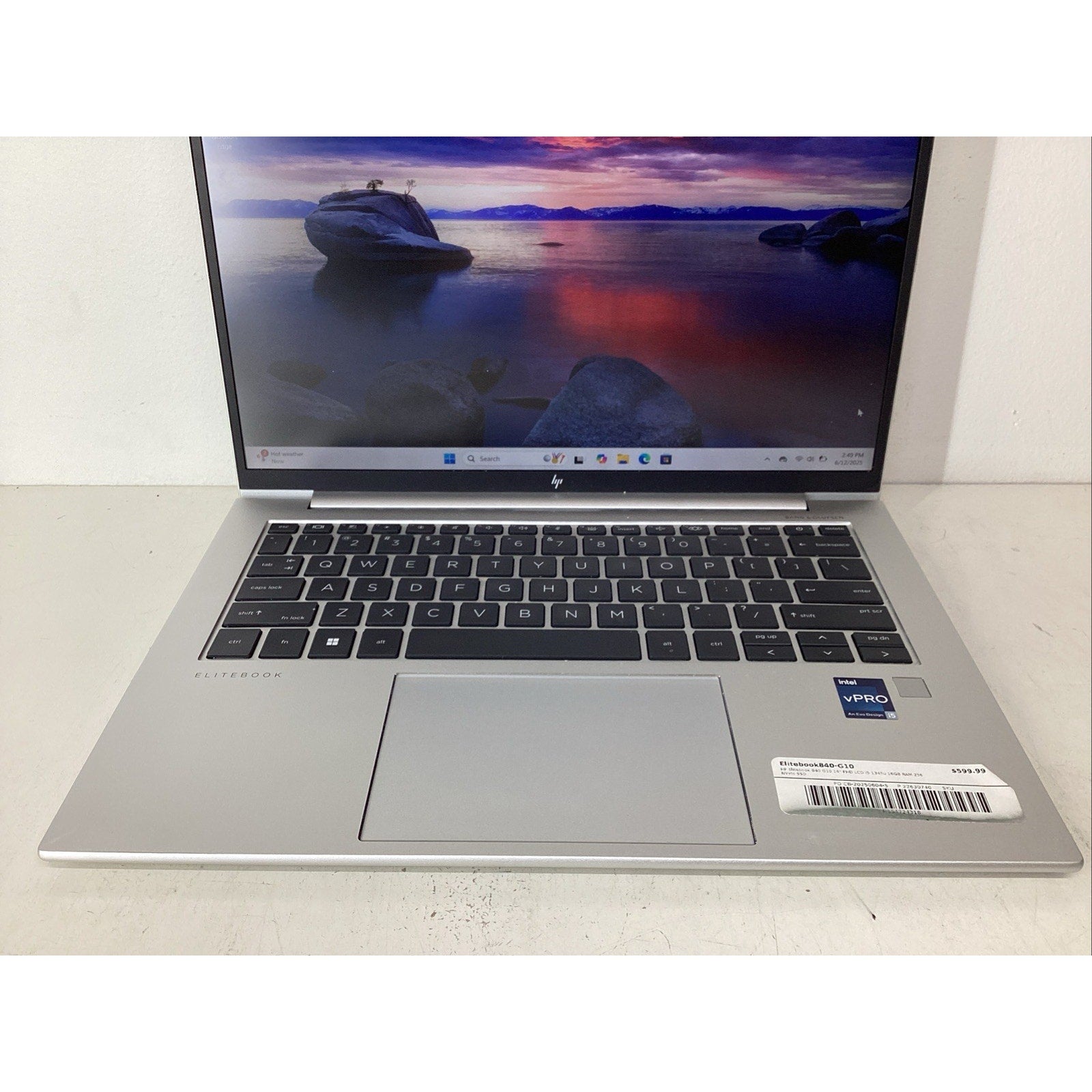 HP Elitebook 840 G10 14" FHD Laptop i5-1345U 16GB RAM 256GB SSD Win 11 Pro