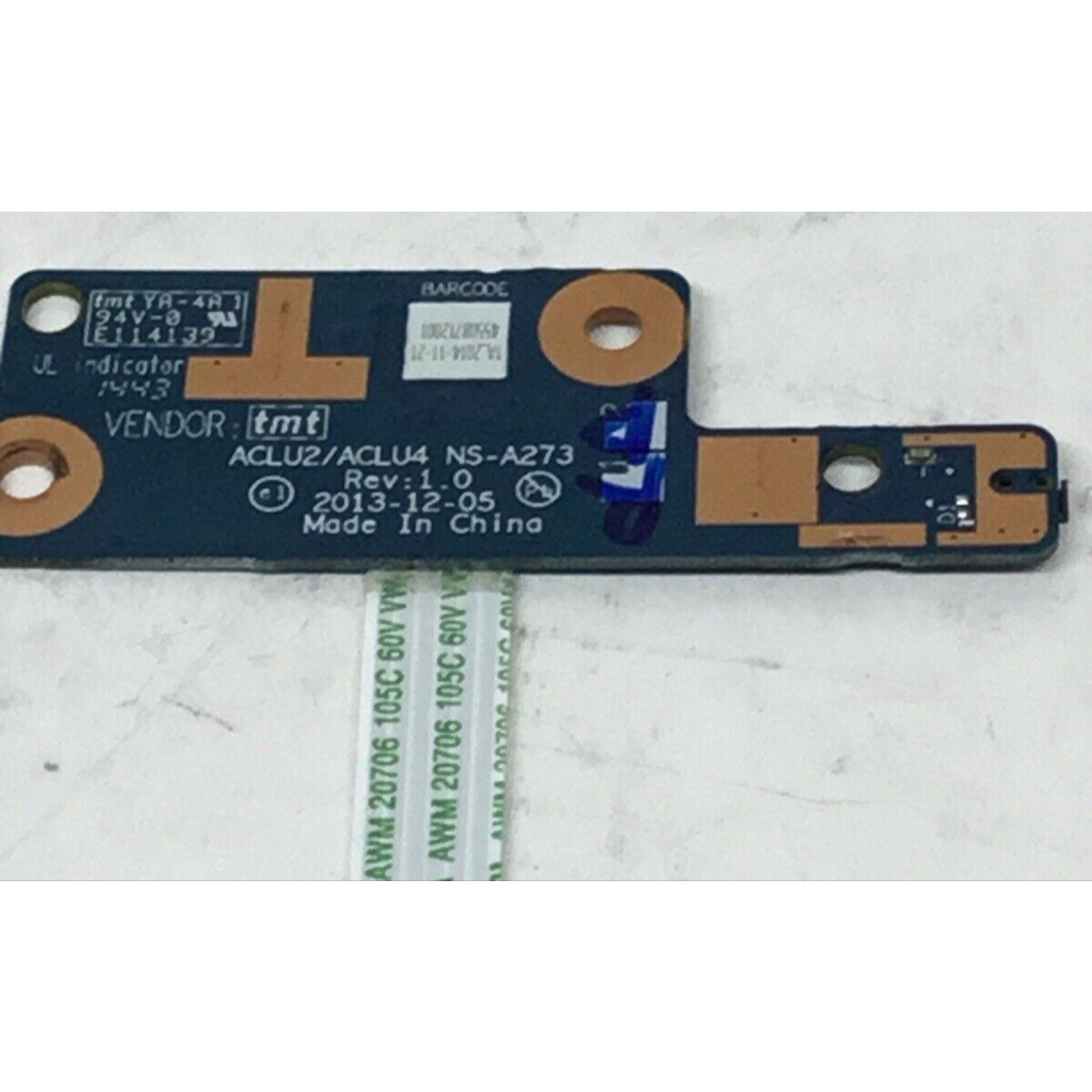 Laptop Power Button Board Lenovo Z50-70 NS-A273
