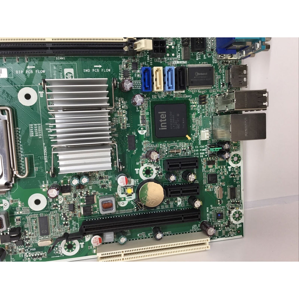 Motherboard For HP Compaq Elite 8000 SFF w/ Core 2 Duo E8400 (536884-001)