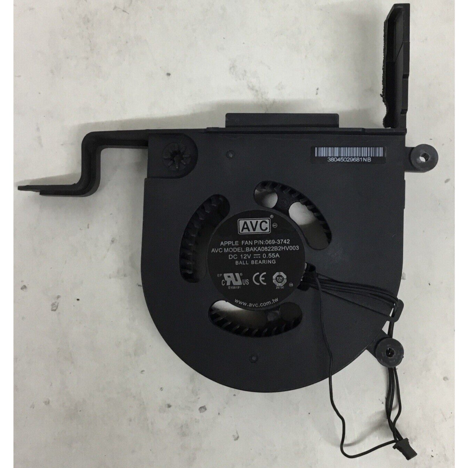 Apple iMac 27" A1312 Cooling Fan P/N 069-3742