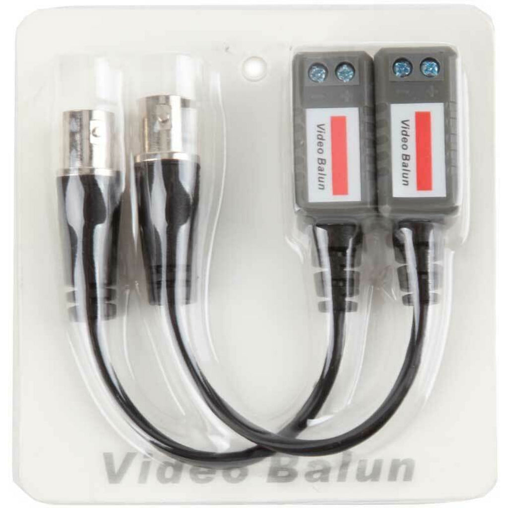 2x 1-Channel Passive Video Transceiver Balun (2-Pack)