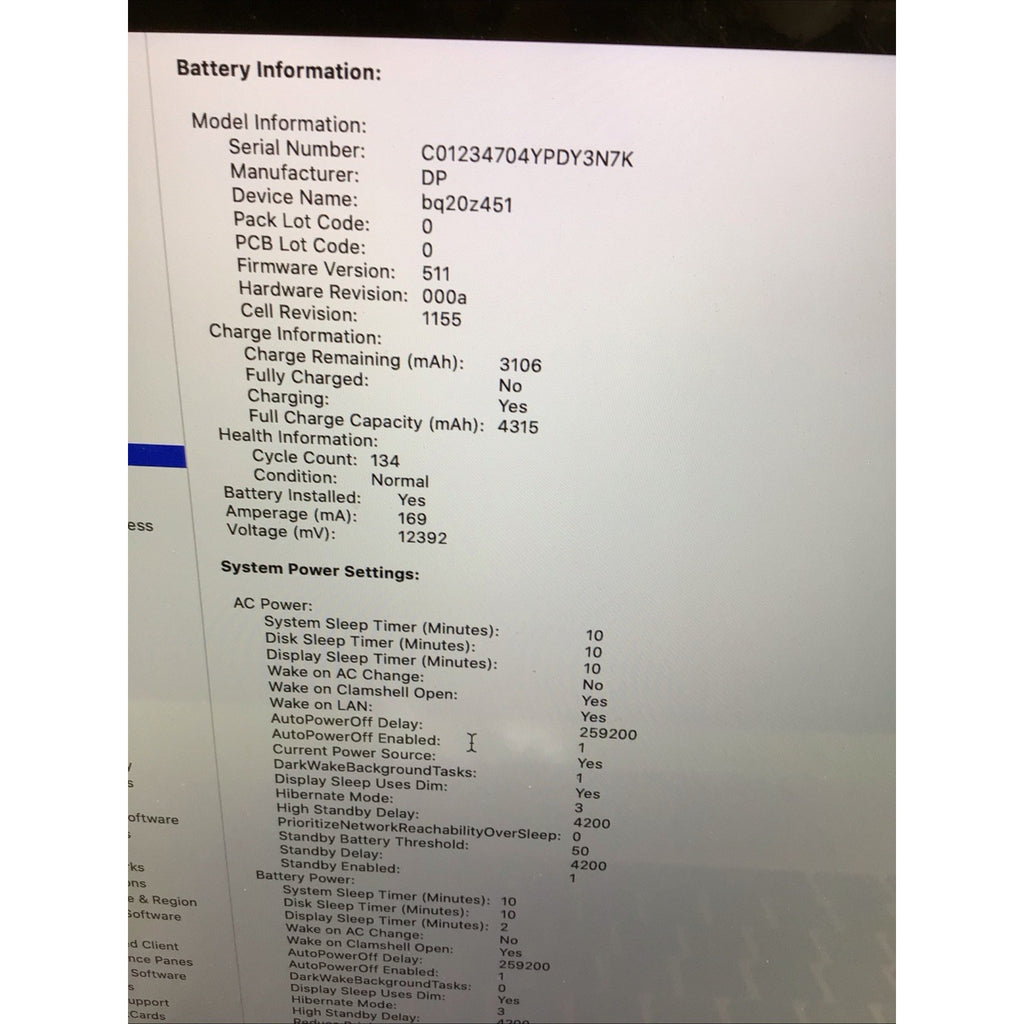 Apple MacBook Pro 13" Retina A1425 LATE 2012 i5 2.5GHz 8GB 128GB