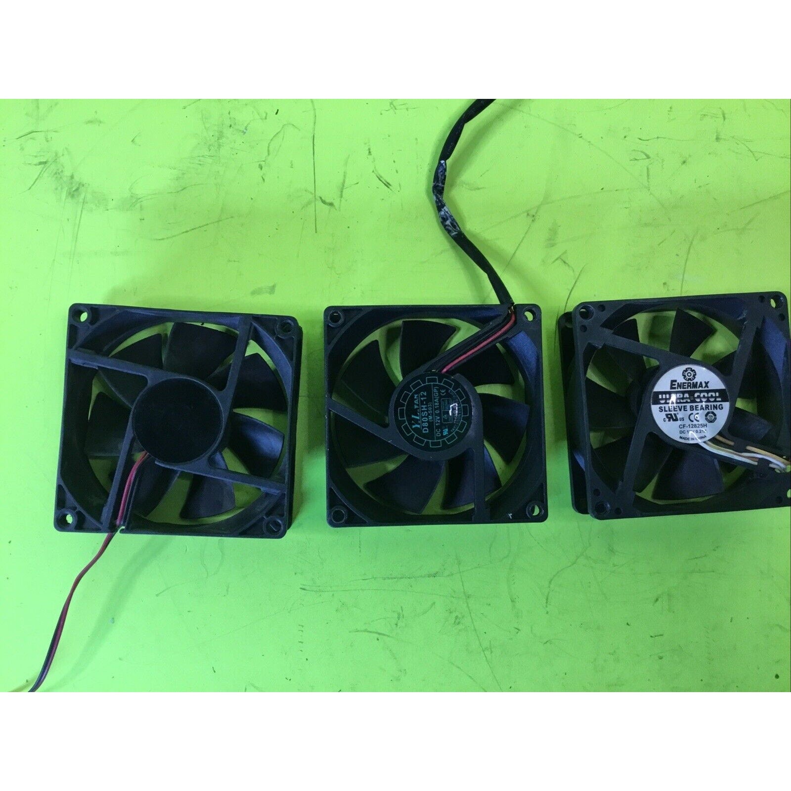 Lot of 3x 25mm PC Cooling Fans