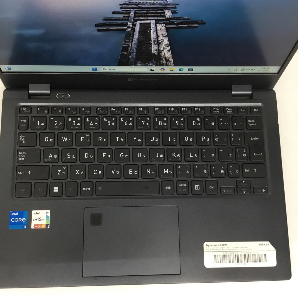 Dynabook G83/LW Laptop Windows 11 i5-1334u 16GB Ram 512GB NVME Chinese Keyboard