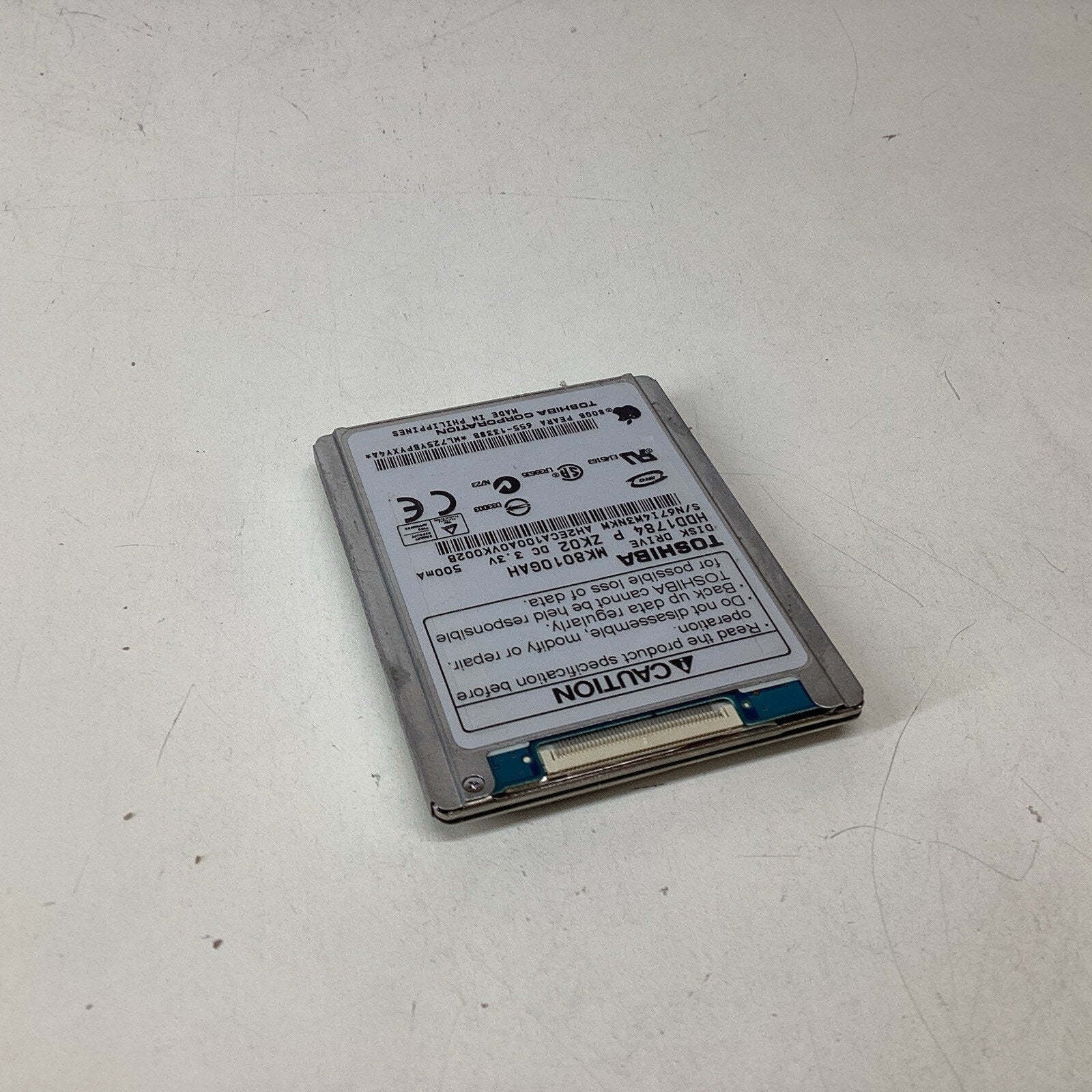 Toshiba Disk Drive For iPod Classic 5th Generation 80GB MK8010GAH - For Parts