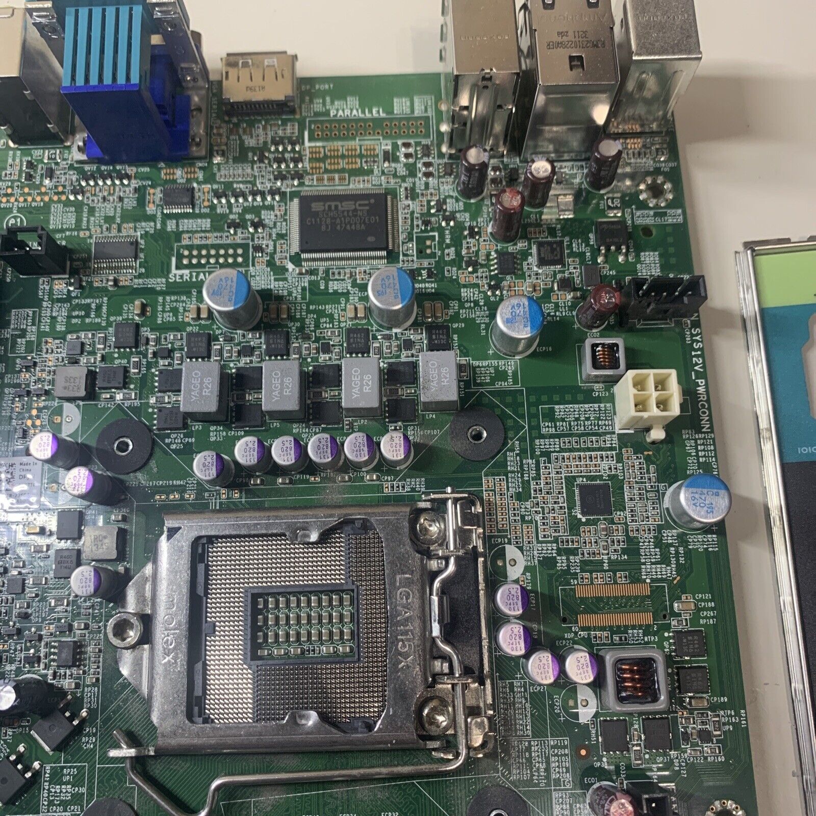 Dell Optiplex 990 DT MT LGA1155 Motherboard 06D7TR - Damaged CMOS Battery Holder