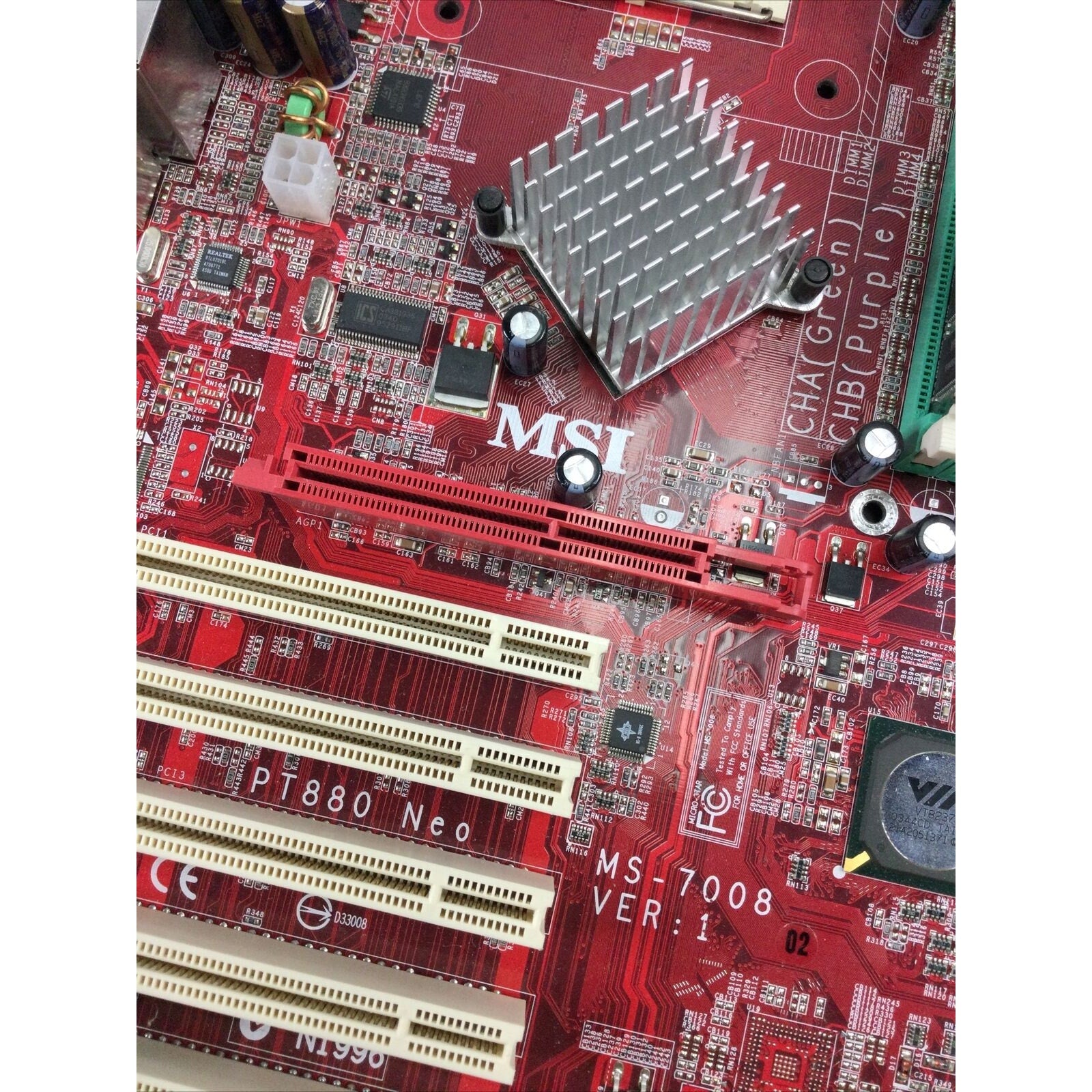 MSI MS-7008 Ver 1 PT880 NEO Socket 478 Motherboard
