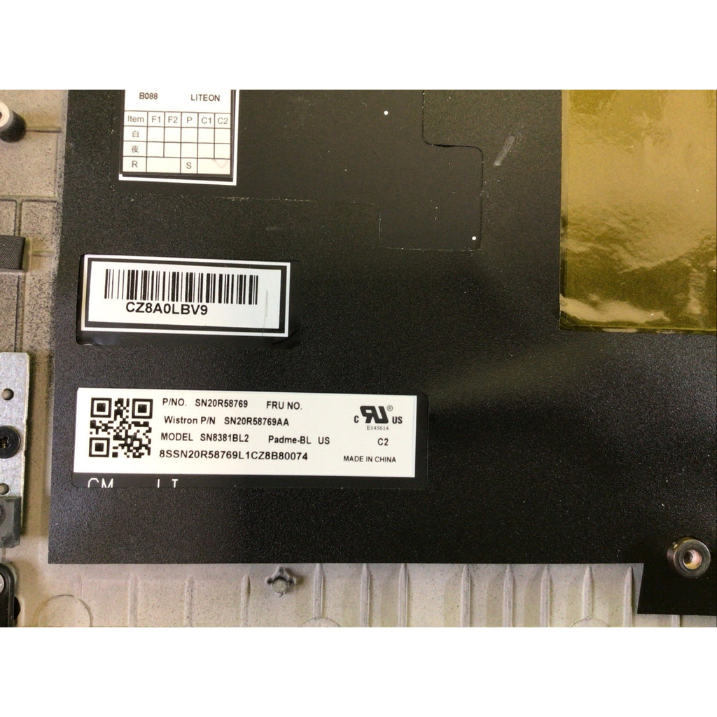 Lenovo Thinkpad P1 X1 Extreme Palmrest Touch Pad Assembly