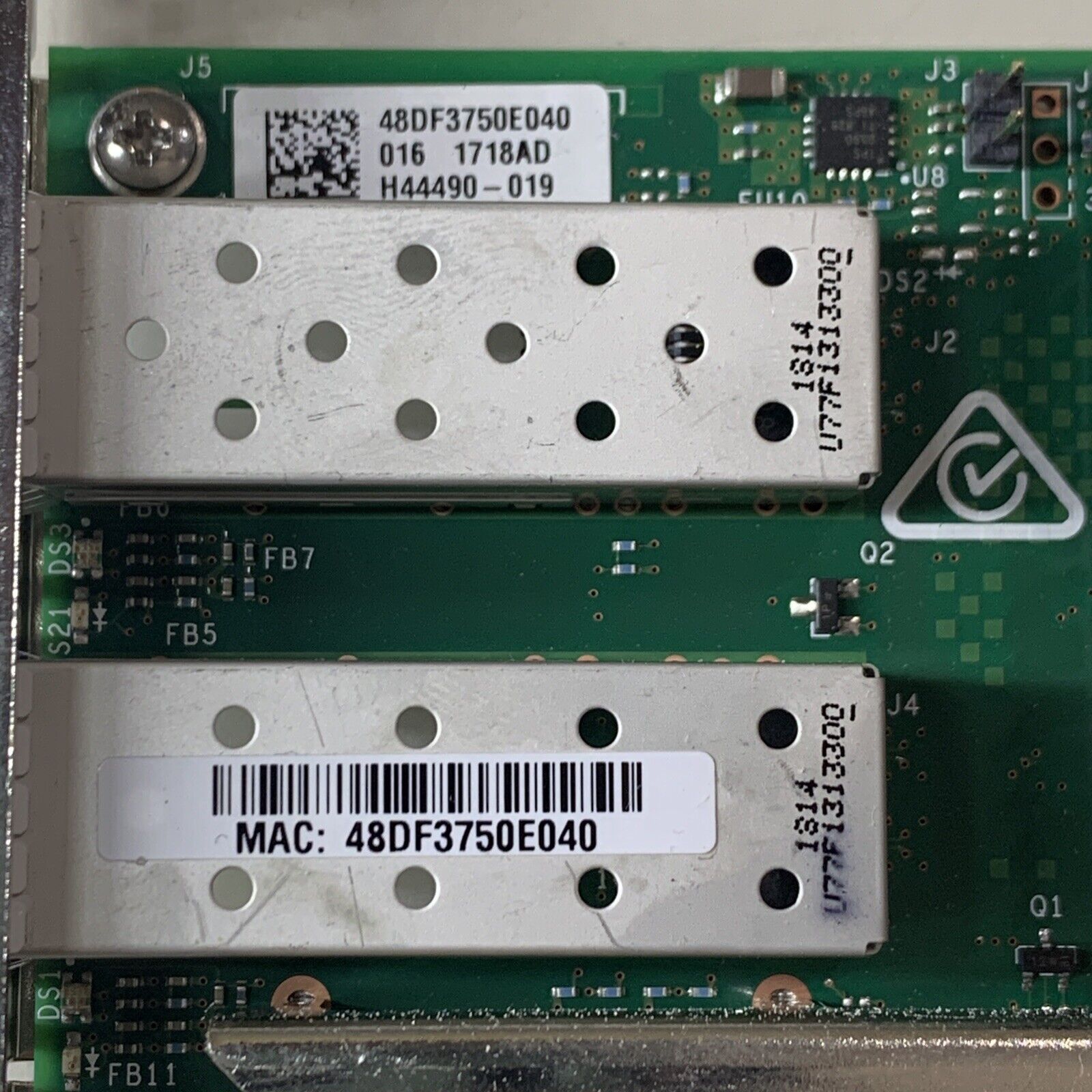 HP HPE 10Gb 2-port 562SFP+ Ethernet Adapter 784304-001