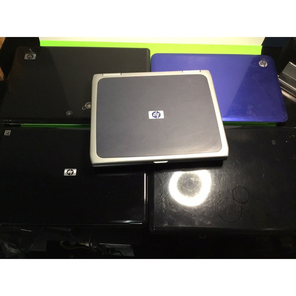 Lot of 5 HP Laptops FOR PARTS or NOT WORKING