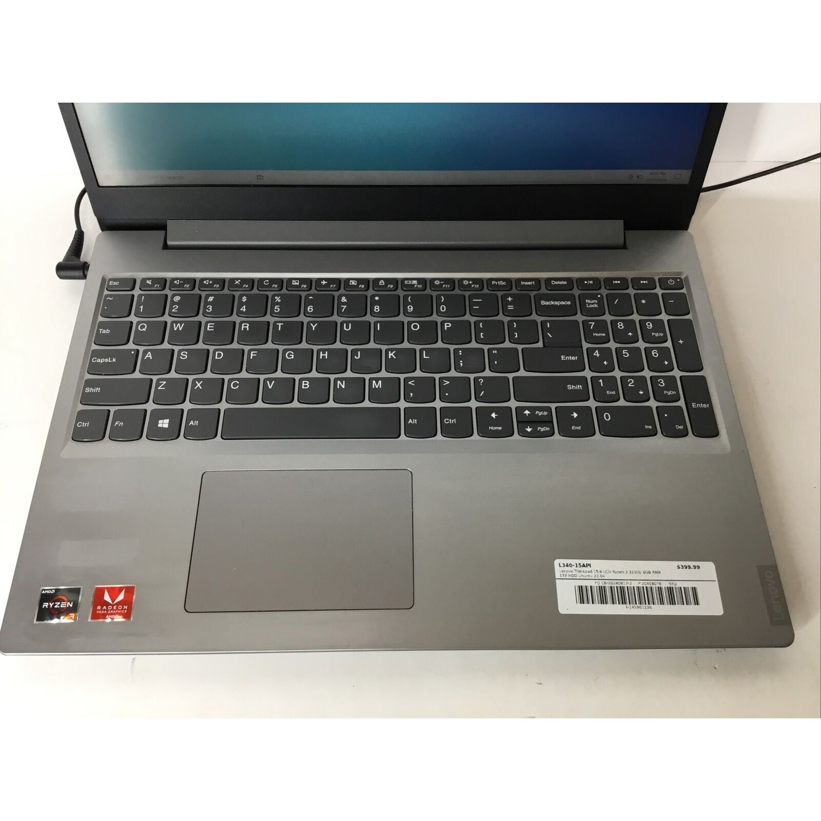 Lenovo 15.6" Laptop - Ryzen 3 3200U, 8GB RAM. 1TB HDD (L340-15API)