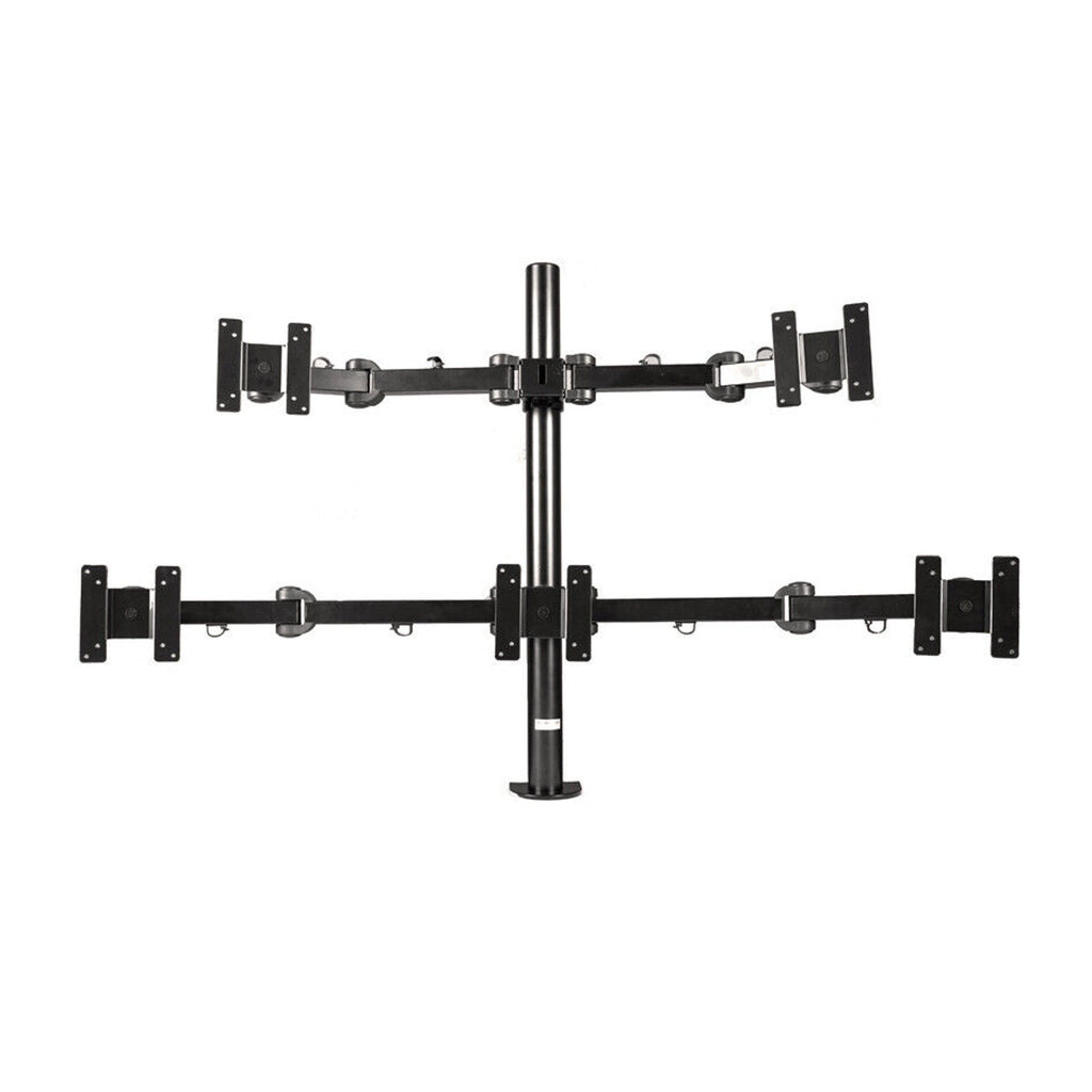 MonMount 5 Monitor Mount Stand - Clamp Style - For up to 5 x 24-Inch Screens