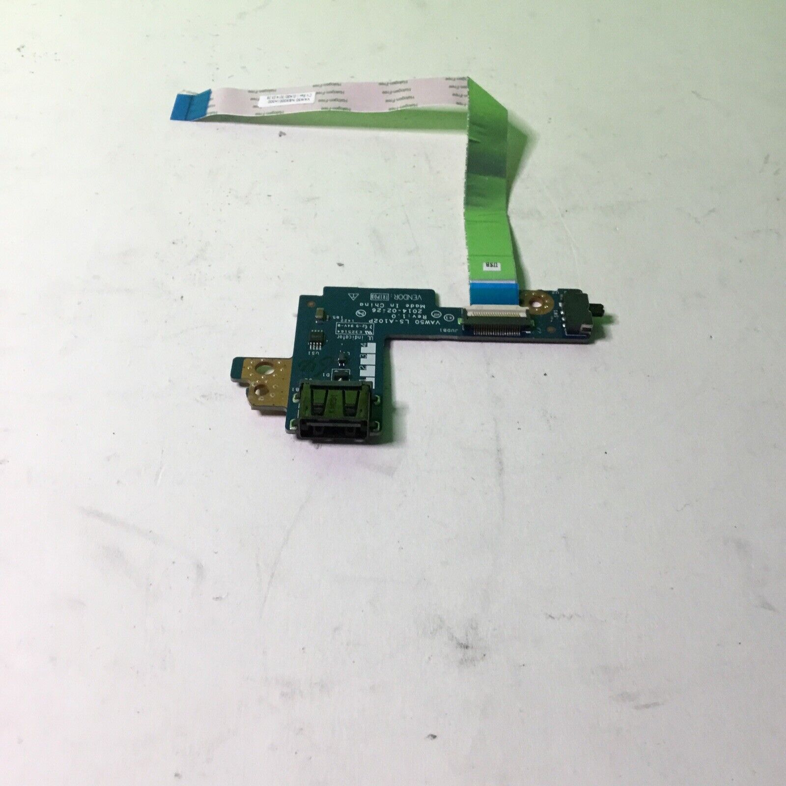 OEM DELL LATITUDE E5540 USB BOARD VAW50 LS-A102P w/ Cable