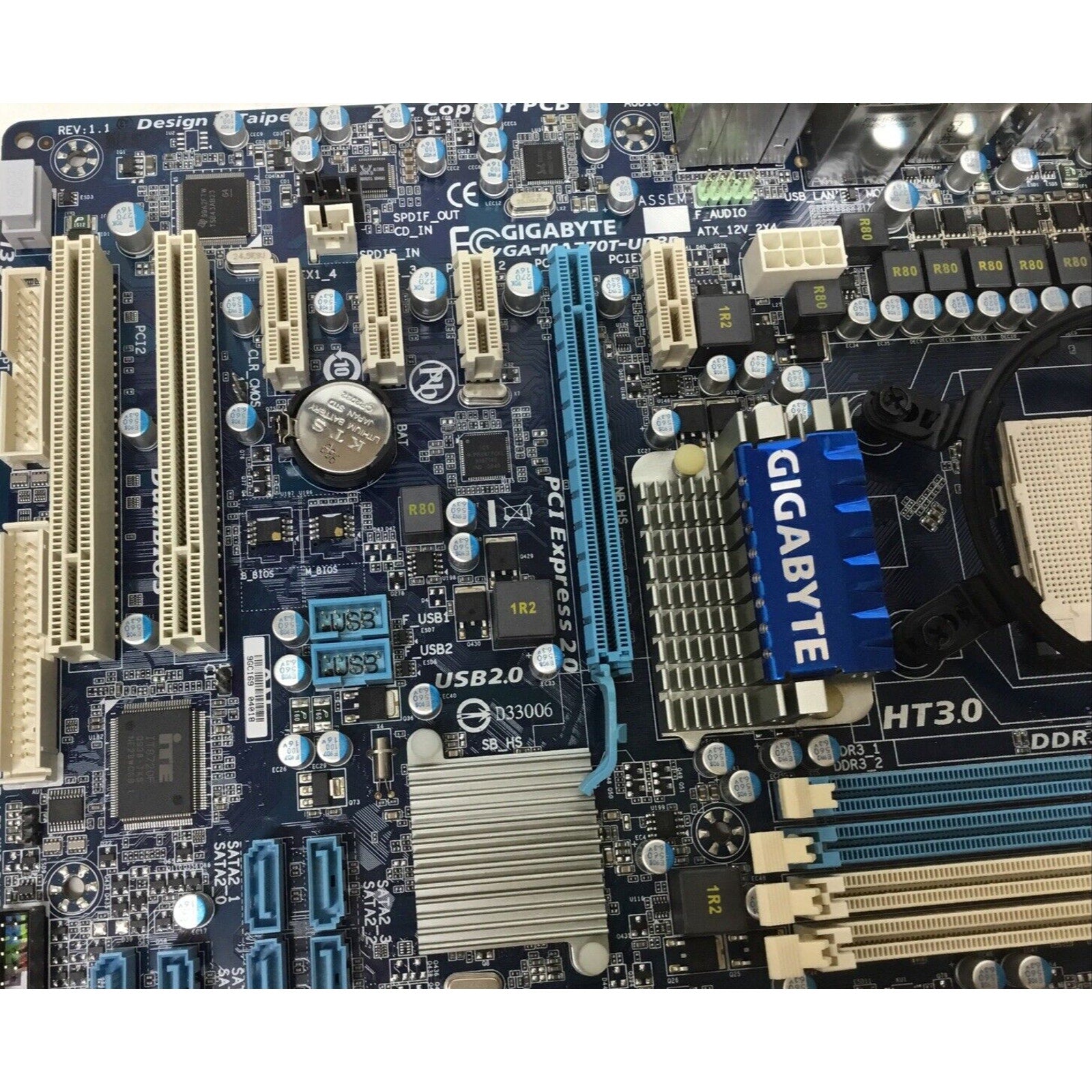 Gigabyte Technology GA-MA770T-UD3P, Socket AM3, AMD Motherboard