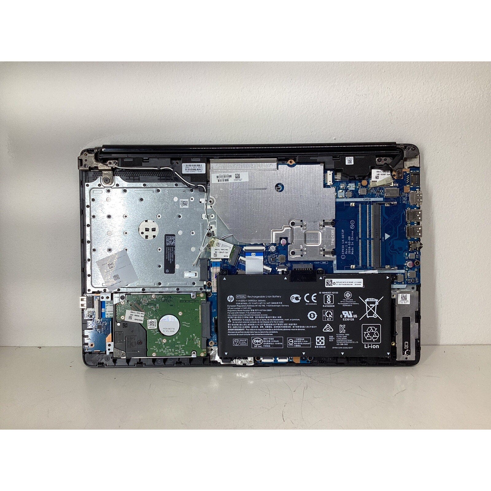 HP 15-db0011dx 15.6" Laptop Intel Pentium N5000 1 TB HDD - For Parts