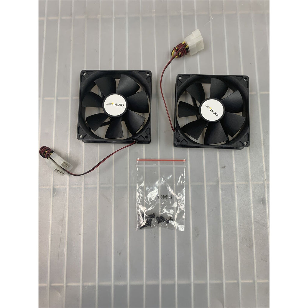 2-pack Of Startech FANBOX92 Case Cooling Fans - See Images