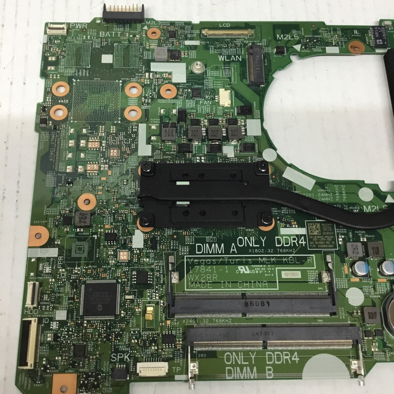 For Parts Genuine Dell OEM Inspiron 15 Laptop Motherboard CWVV3