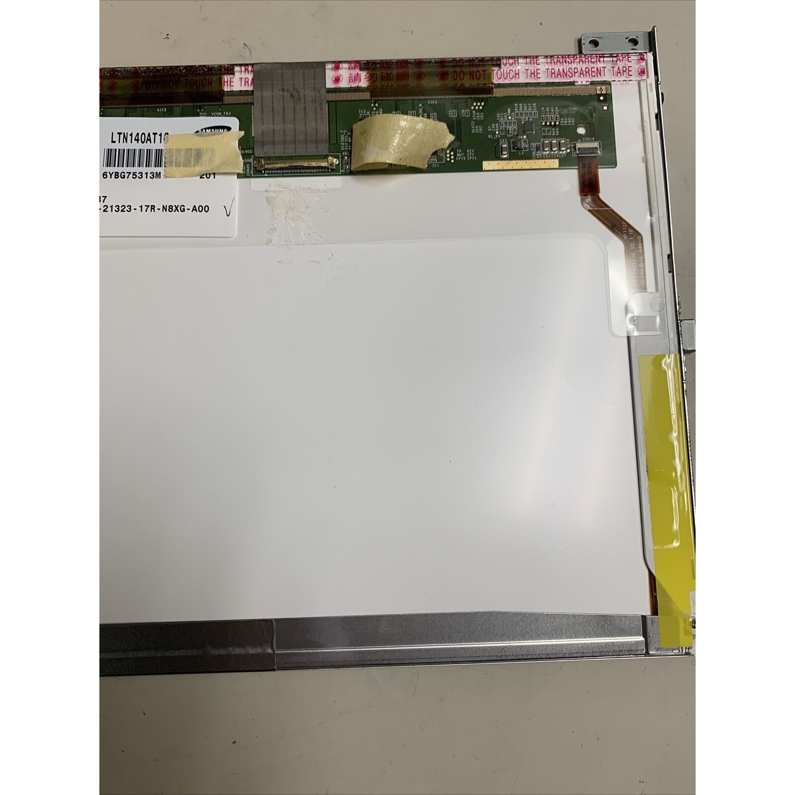 Samsung 14" HD 0HJ387 LTN140AT16-201 6YBH17115E 201 40 pin - Dell Working Pull