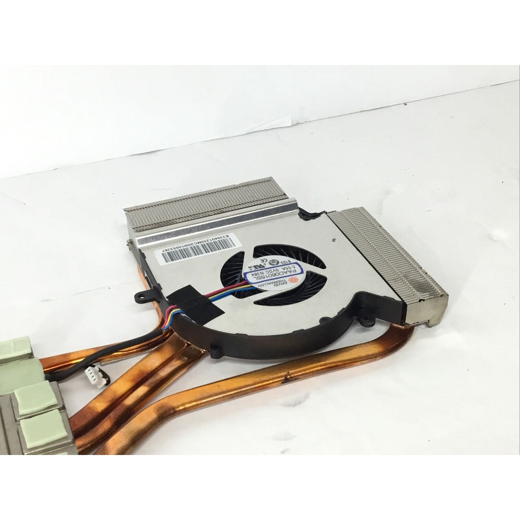 MSI GE63 Raider RGB 8RF Heat Sink And Fan Assembly W/ Thermal Pads
