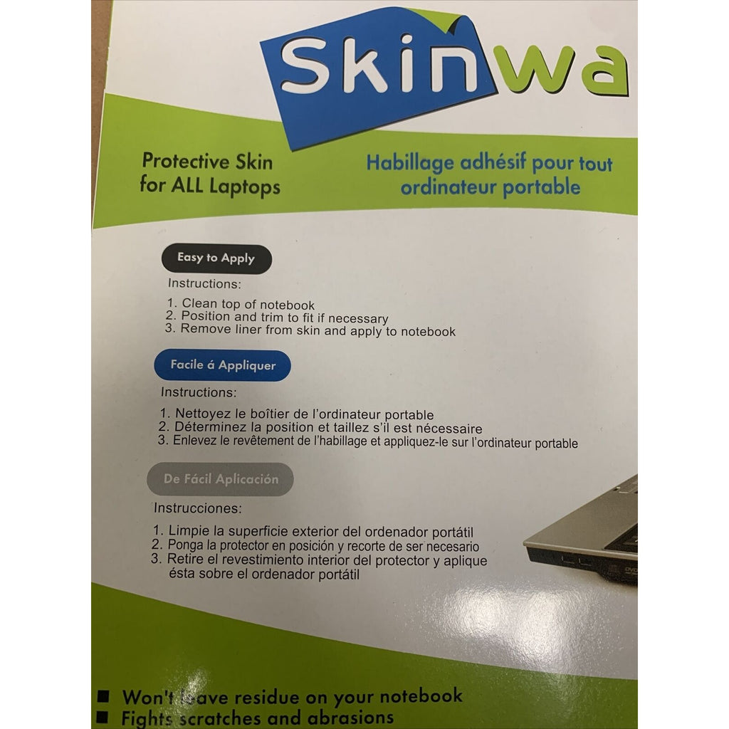 Skinware 15” Protective Skin For Laptops - Removable & Reusable - Palm Sunset