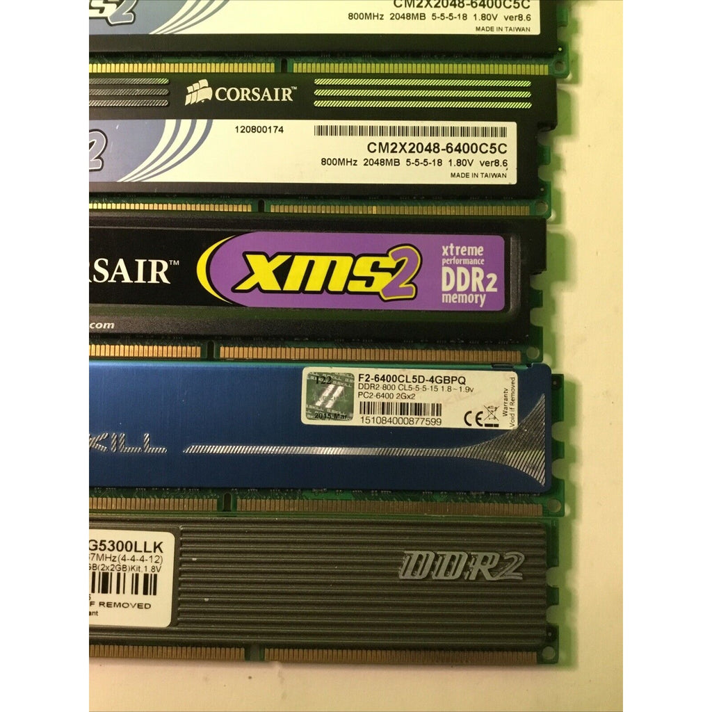 x8 Desktop Gaming Memory Lot PC2