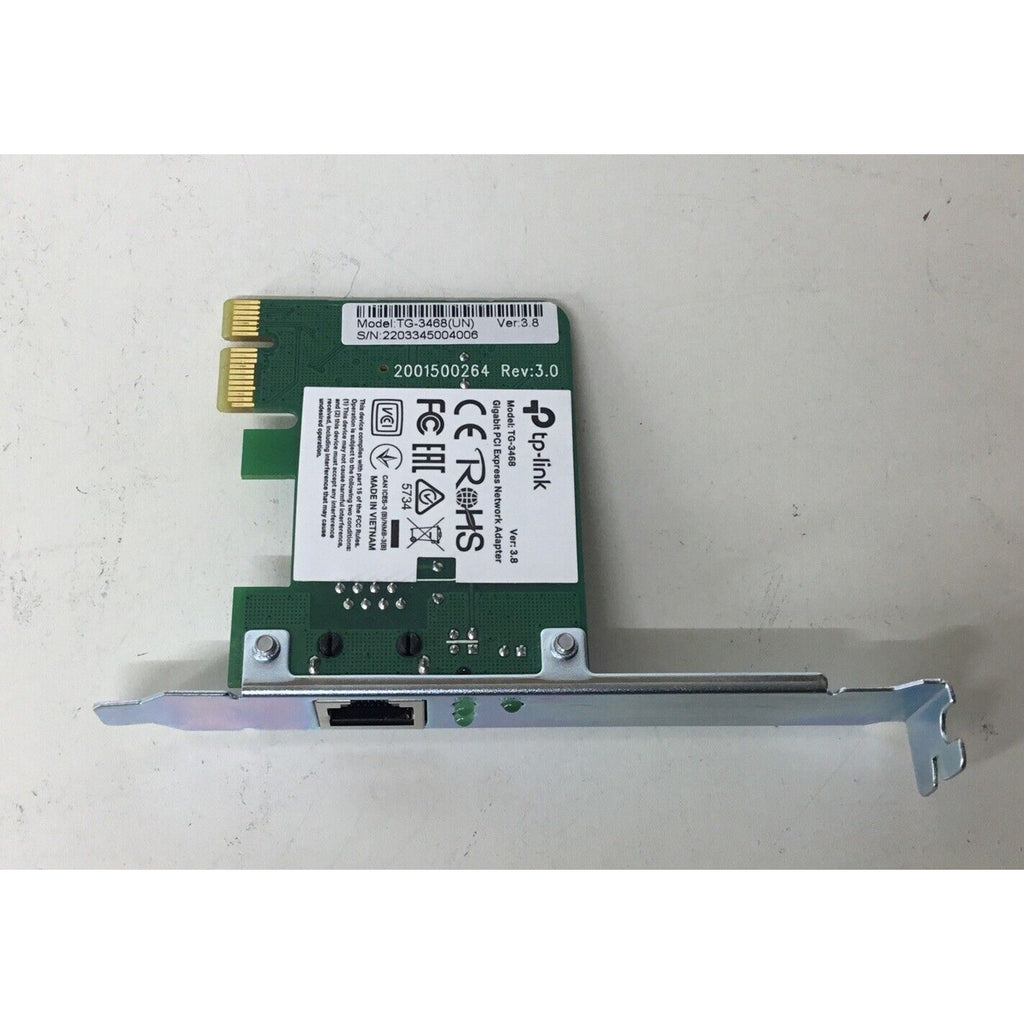 TP-Link TG-3468 10/100/1000Mbps Gigabit PCI Express Network Adapter Card