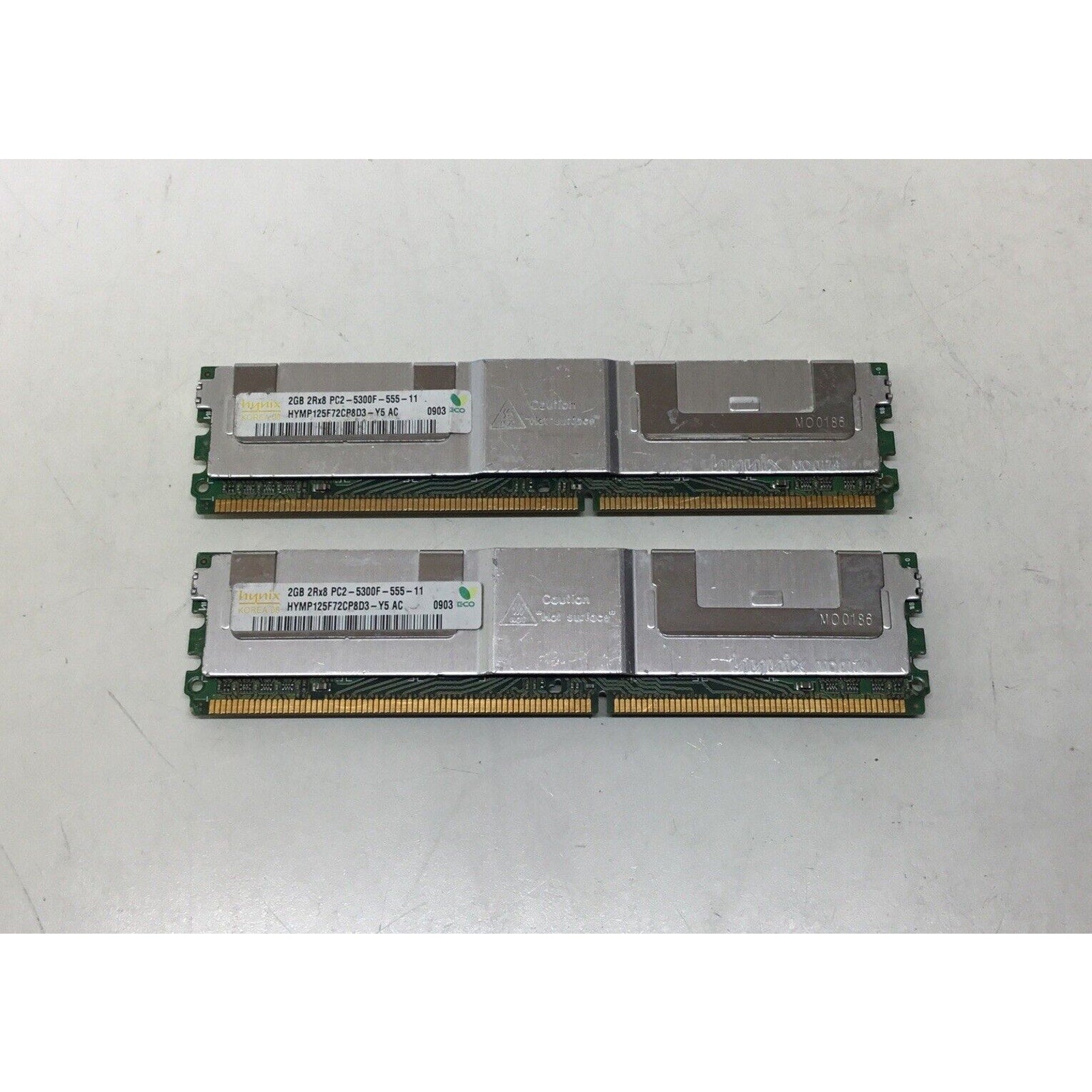 Hynix 4GB 2x2GB RAM Memory HYMP125F72CP8D3-Y5 PC2-5300F 555