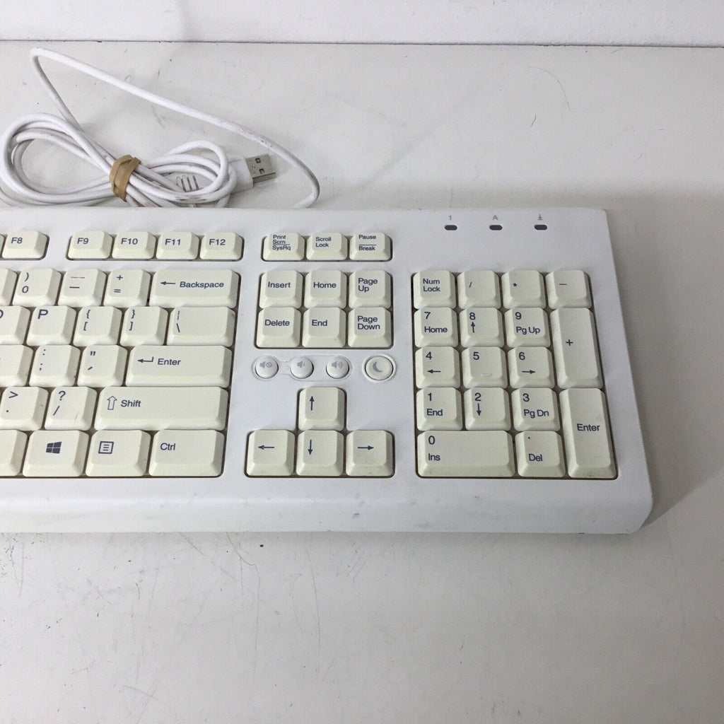 904367-001 HP Wired USB Keyboard White PR1101U