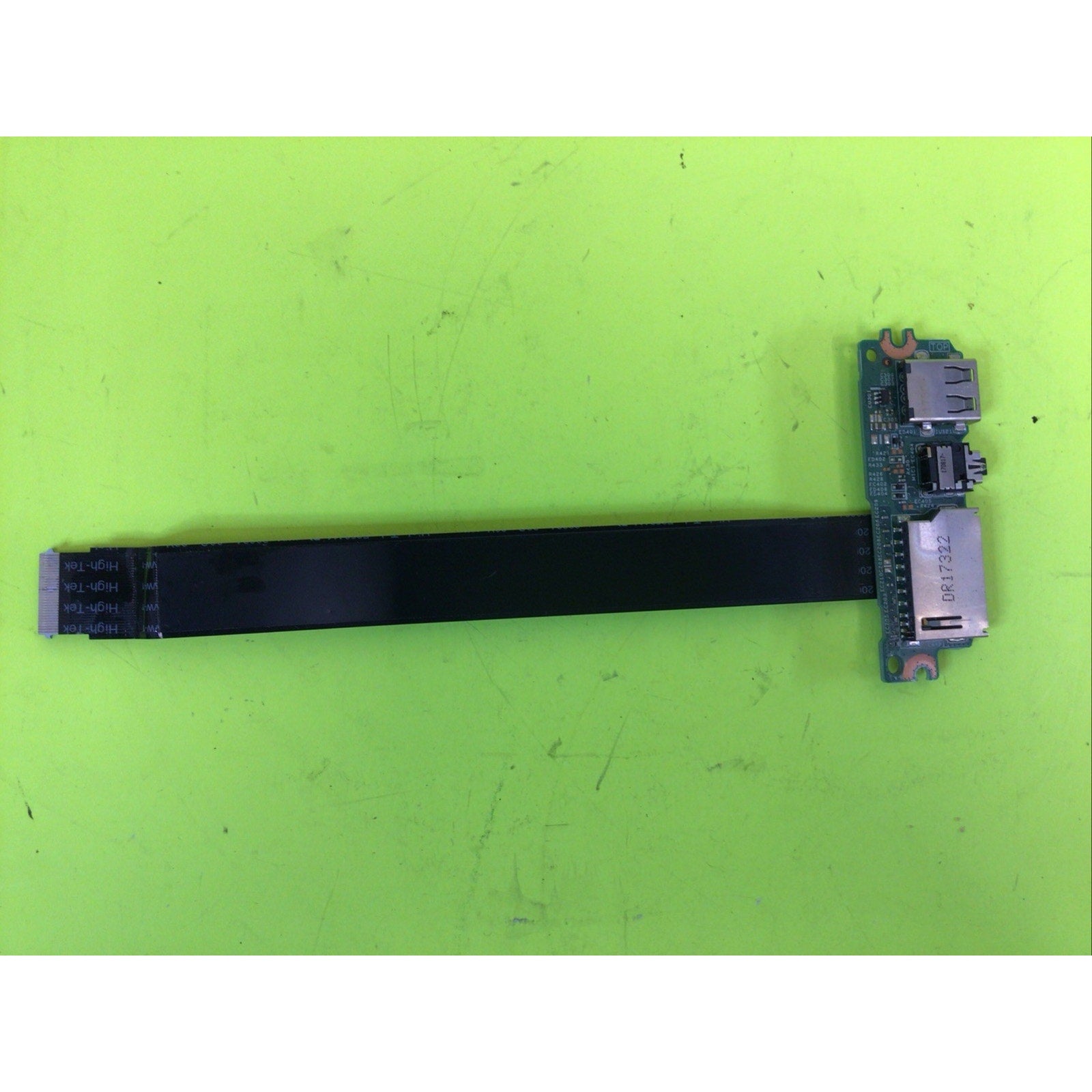 Dell Inspiron 15 USB Audio Card Reader Board w/ Cable WVYY9 0WVYY9