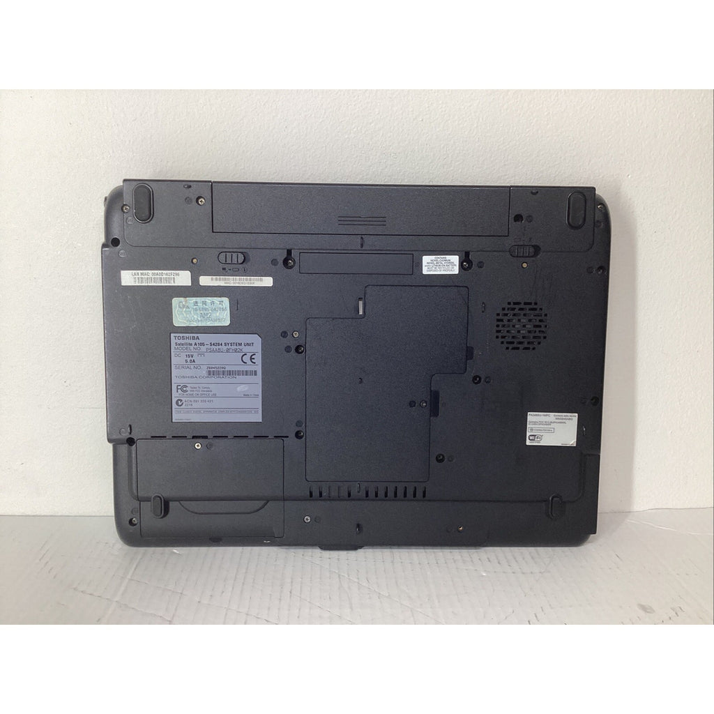 Toshiba Satellite A105-S4284 Laptop No RAM/HDD - For Parts
