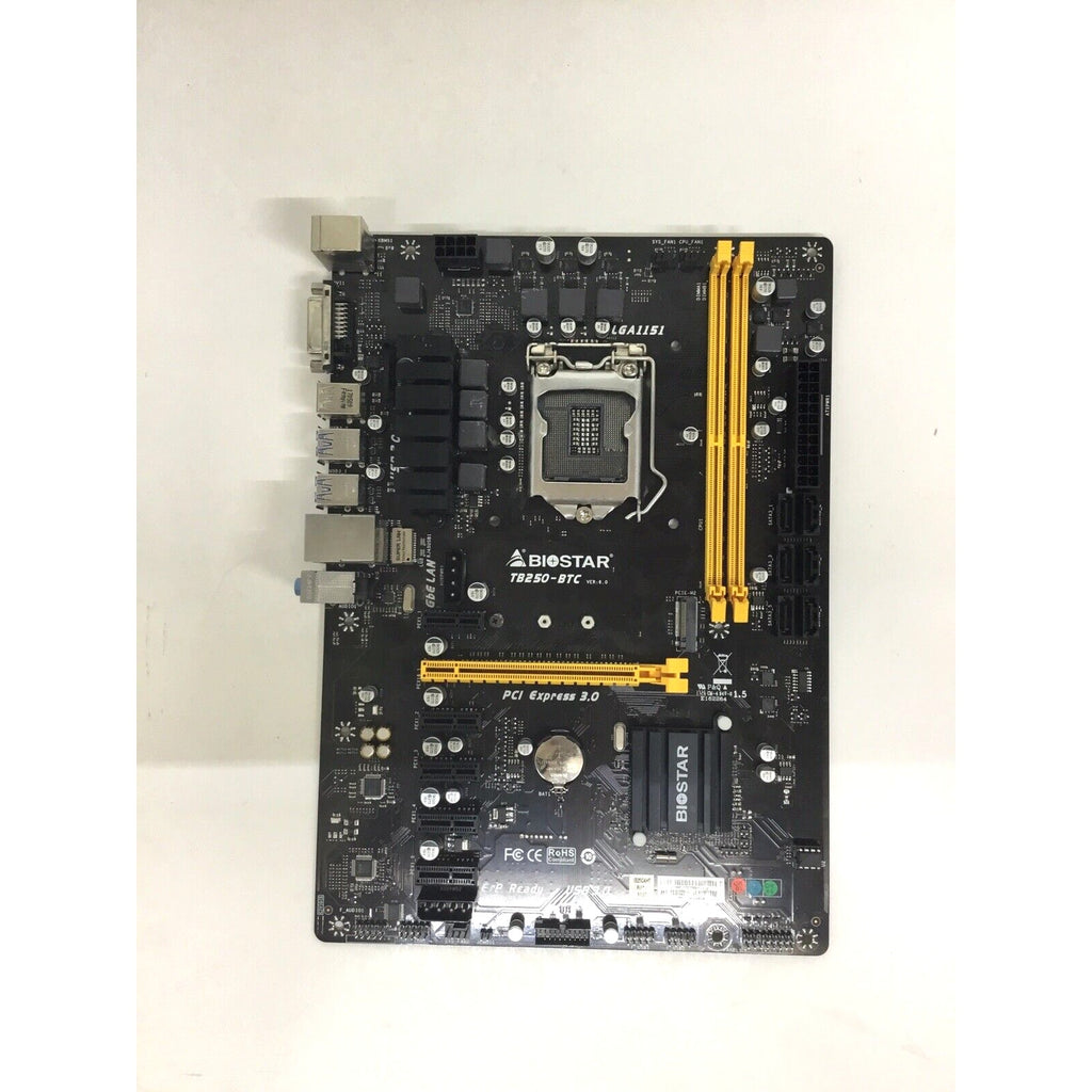 BIOSTAR TB250-BTC LGA 1151 Intel Motherboard PARTS ONLY