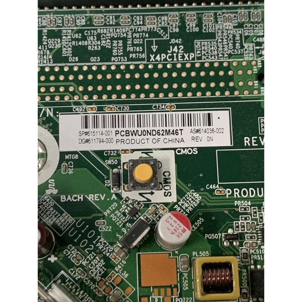 HP Compaq Intel LGA1155 Motherboard 615114-001 614036-002 w/ Intel G630 CPU