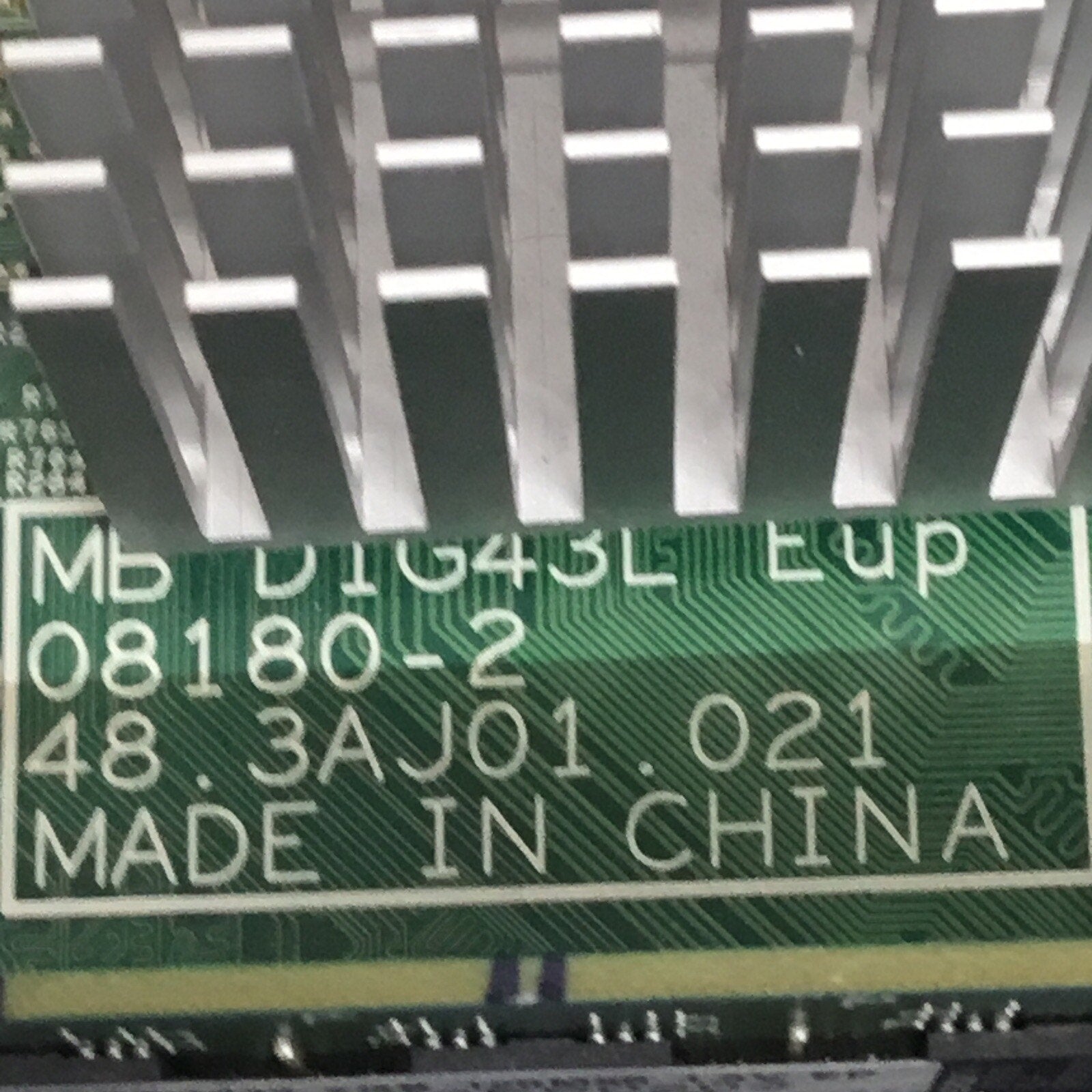 Acer Aspire AX3910-U3012 Desktop Motherboard- 08180-2 W/Intel Pentium E6660