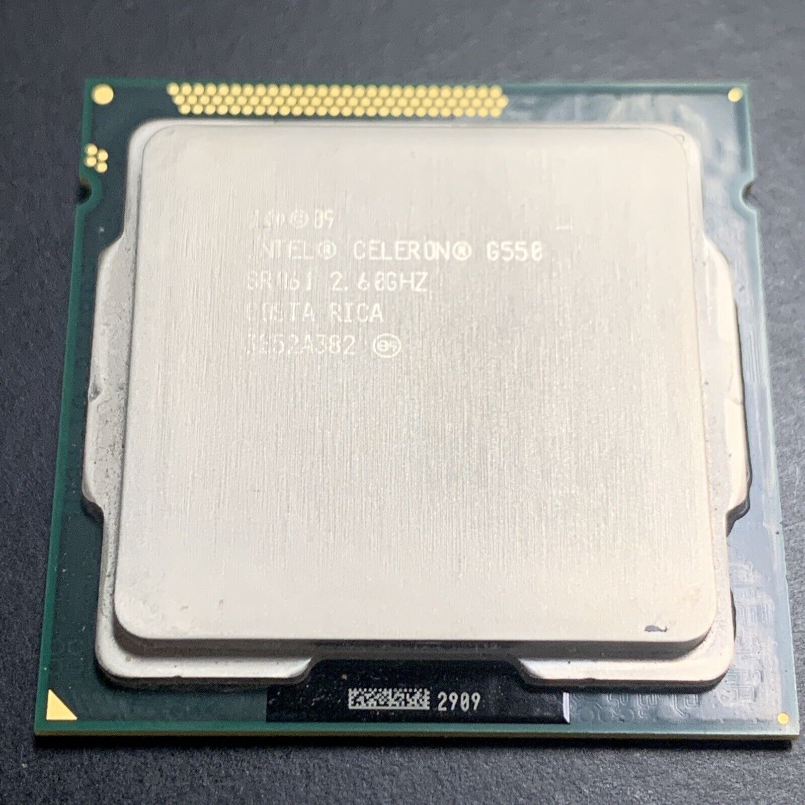 Intel Celeron Dual-Core G550 2.6GHz LGA1155 2MB Desktop CPU Processor SR061 65W